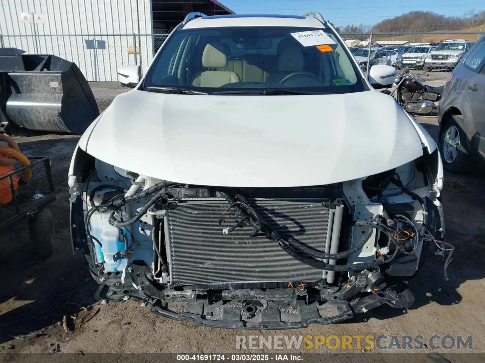 6 fotografías del automóvil dañado 5N1AT2MV7KC819422 NISSAN ROGUE 2019