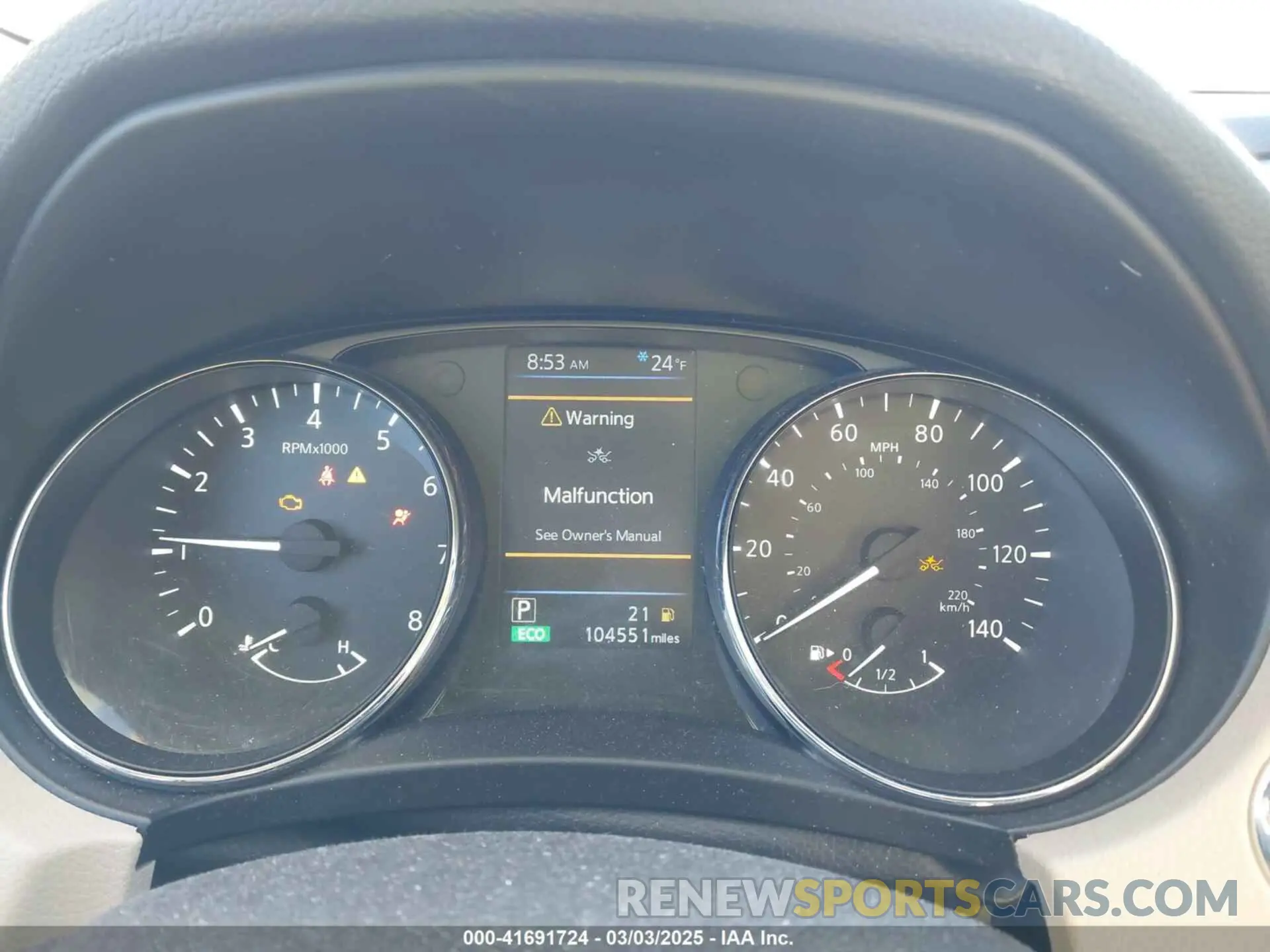 7 fotografías del automóvil dañado 5N1AT2MV7KC819422 NISSAN ROGUE 2019