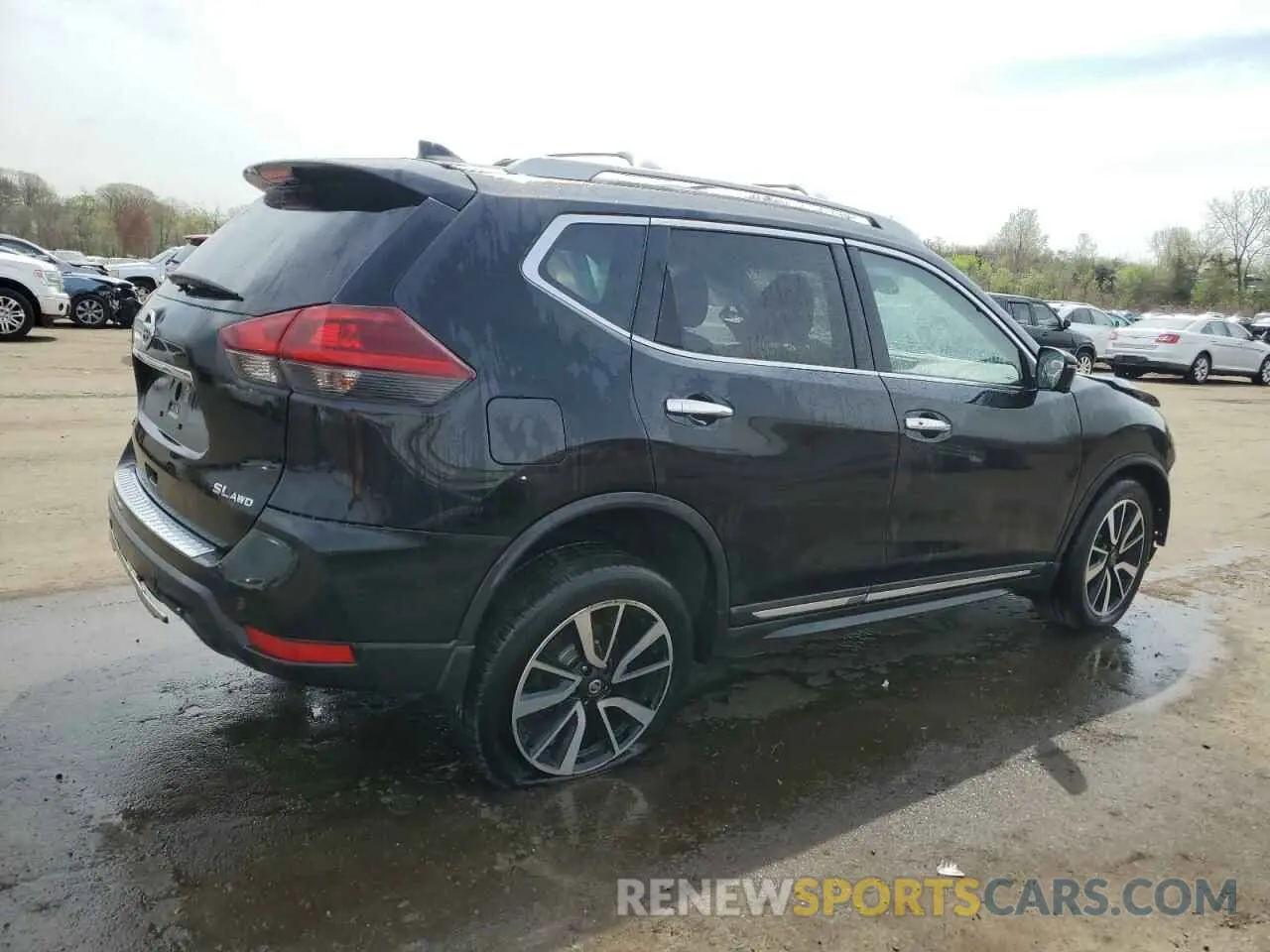 3 fotografías del automóvil dañado 5N1AT2MV7KC820067 NISSAN ROGUE 2019