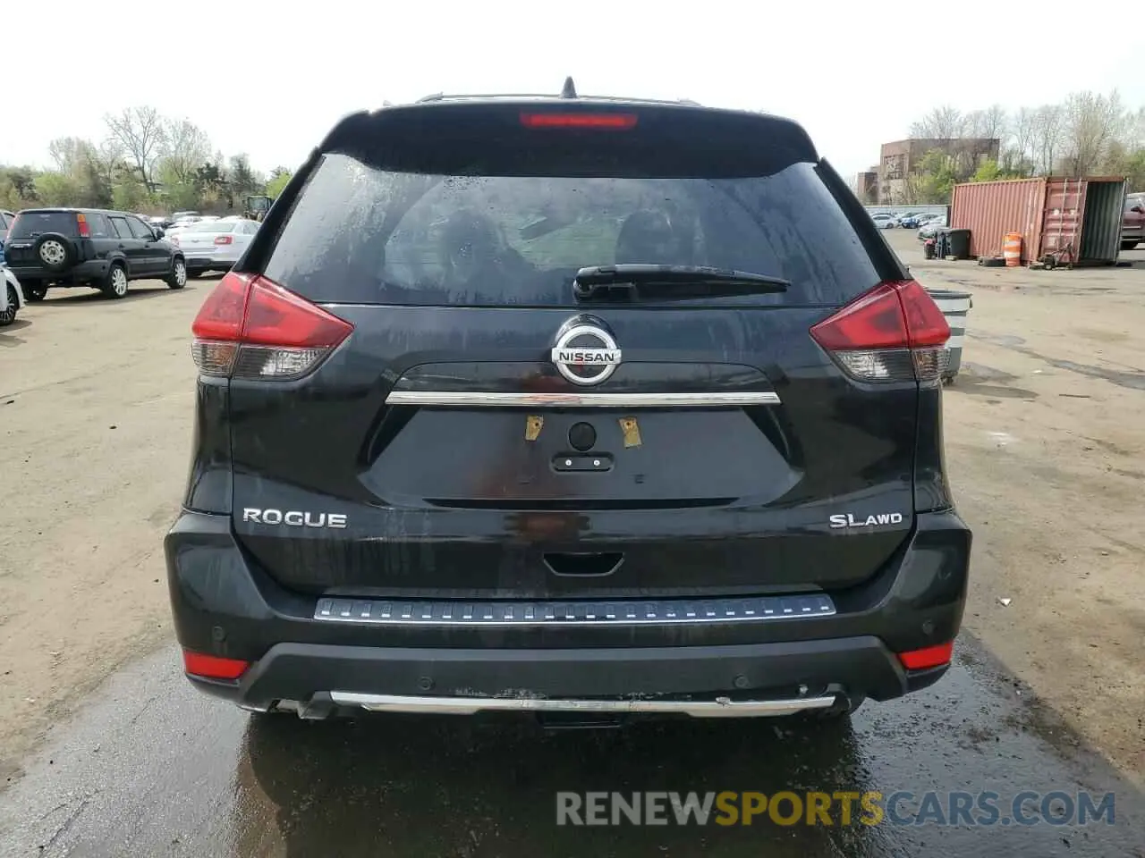 6 fotografías del automóvil dañado 5N1AT2MV7KC820067 NISSAN ROGUE 2019
