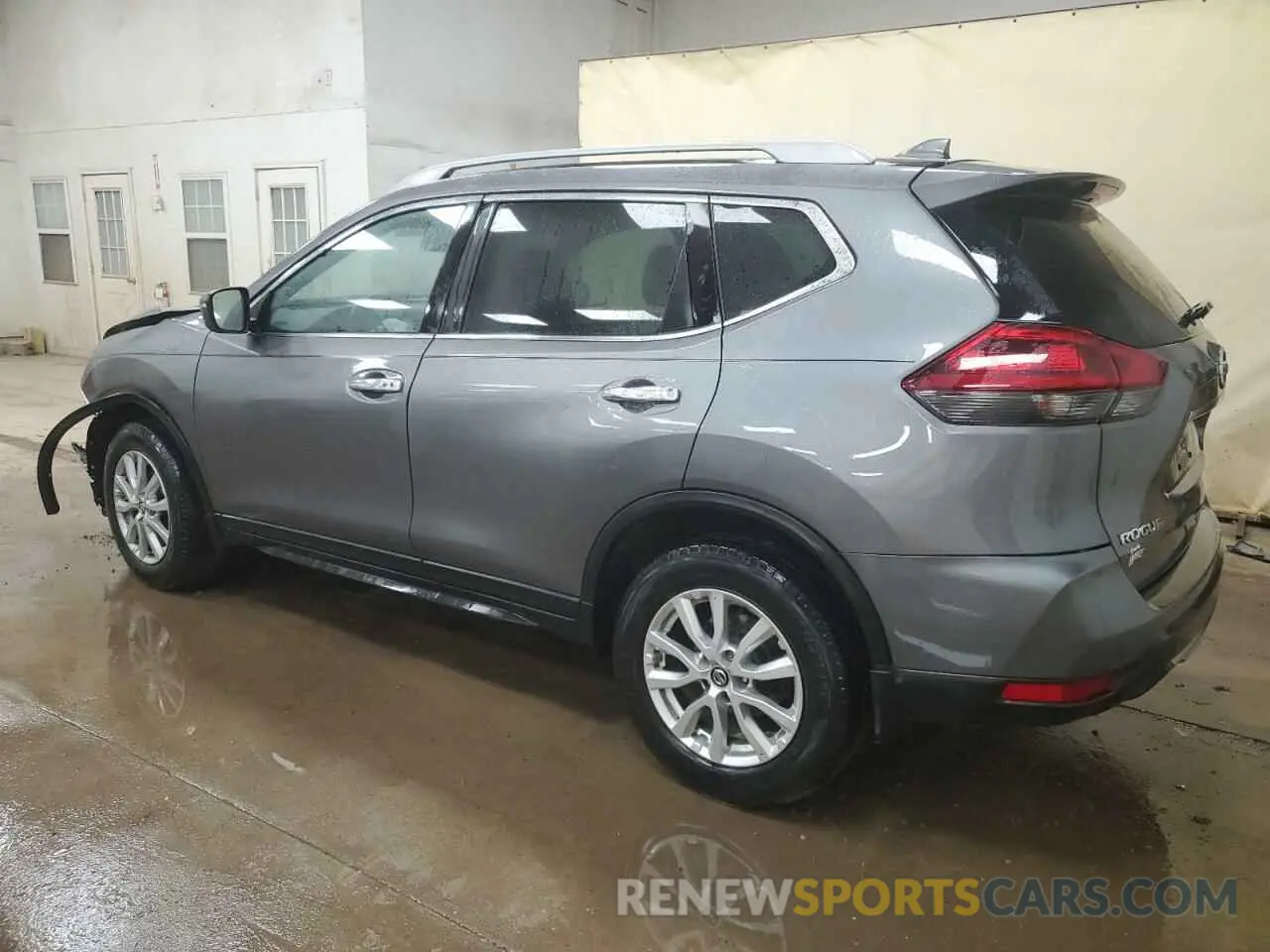 2 fotografías del automóvil dañado 5N1AT2MV8KC738798 NISSAN ROGUE 2019