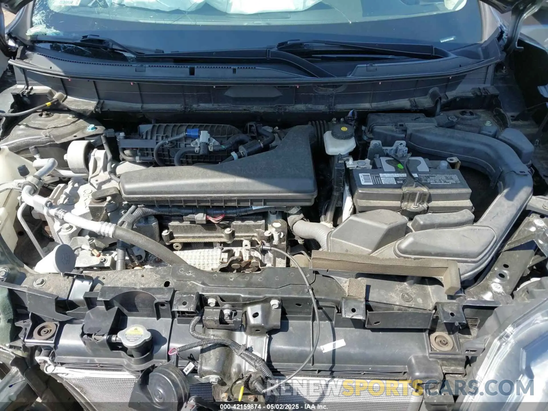 10 fotografías del automóvil dañado 5N1AT2MV8KC748666 NISSAN ROGUE 2019