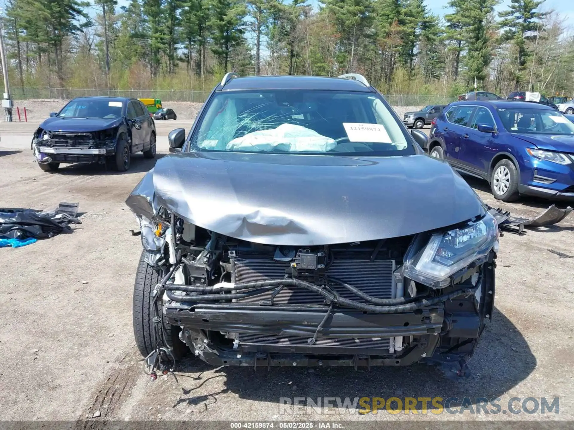 12 fotografías del automóvil dañado 5N1AT2MV8KC748666 NISSAN ROGUE 2019