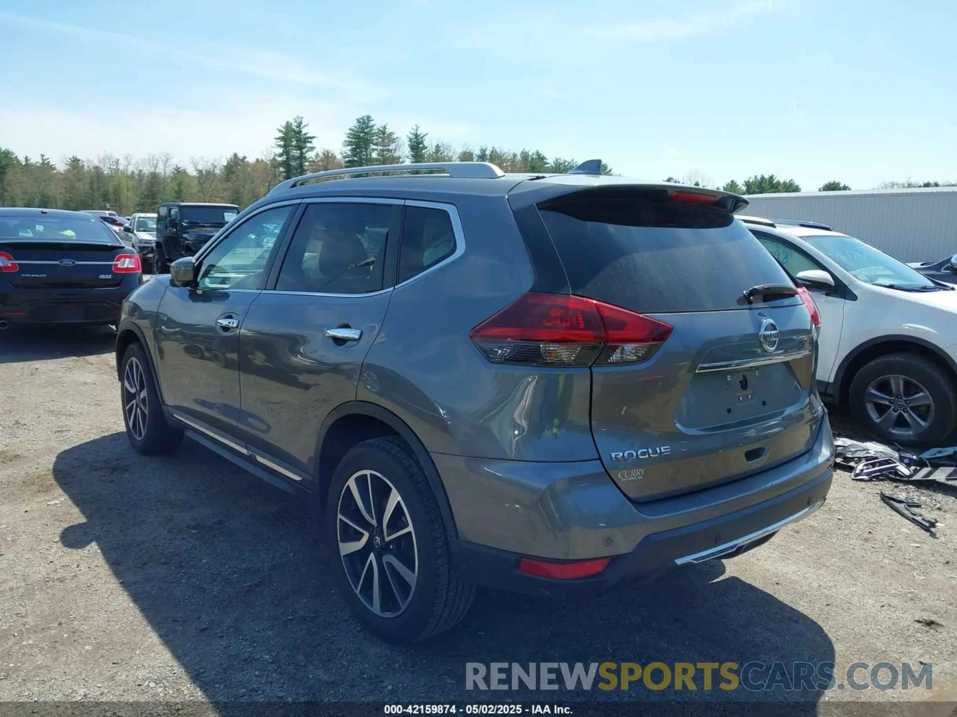 3 fotografías del automóvil dañado 5N1AT2MV8KC748666 NISSAN ROGUE 2019