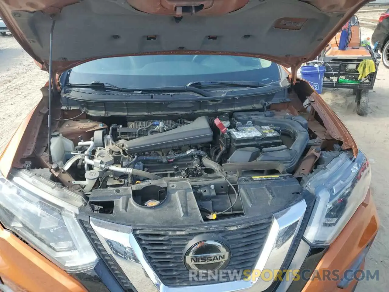 12 fotografías del automóvil dañado 5N1AT2MV8KC767282 NISSAN ROGUE 2019