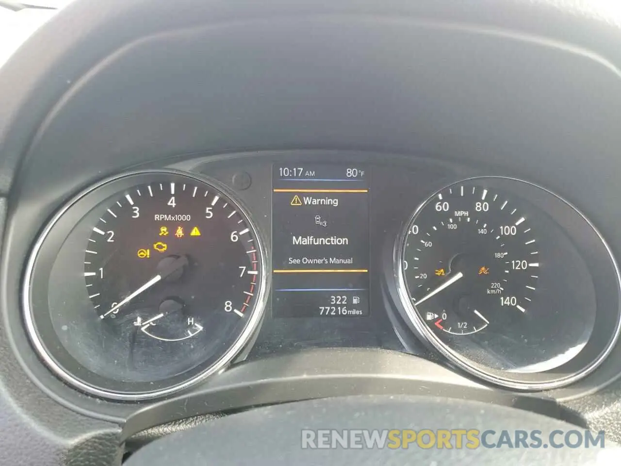 9 fotografías del automóvil dañado 5N1AT2MV8KC767282 NISSAN ROGUE 2019