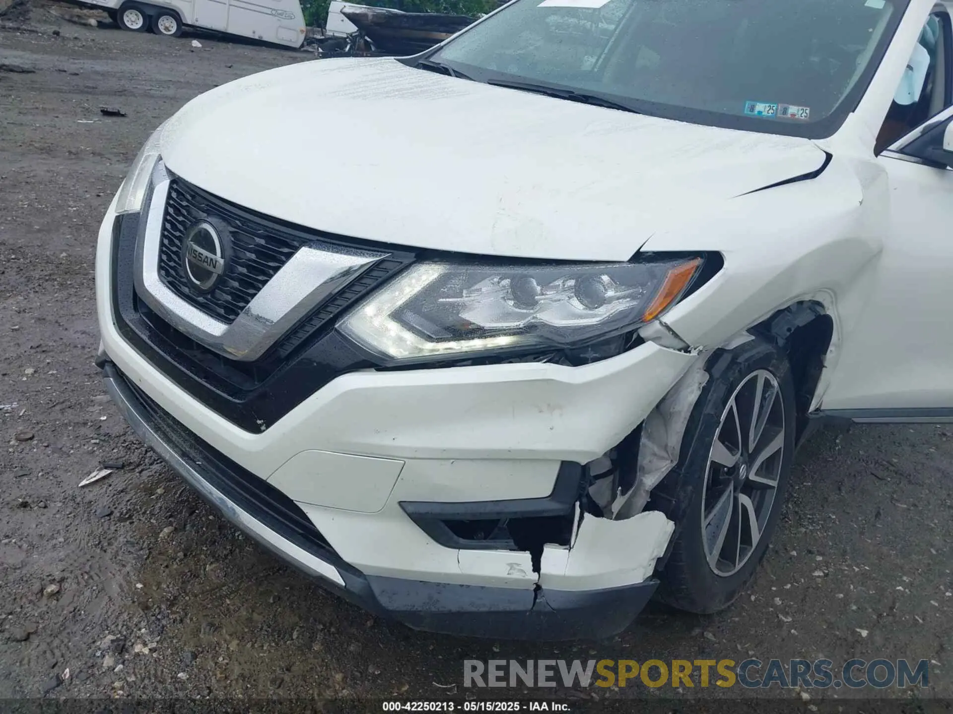 6 fotografías del automóvil dañado 5N1AT2MV8KC840022 NISSAN ROGUE 2019
