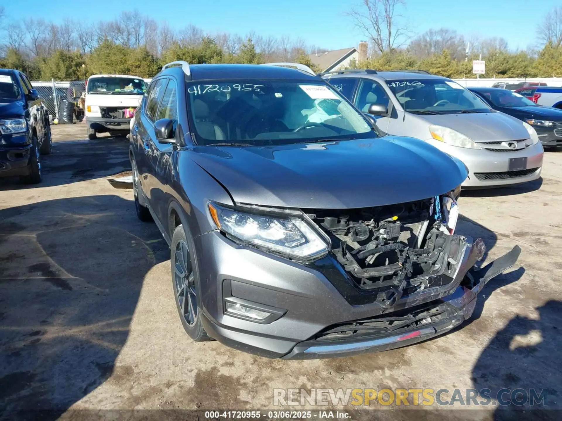 1 fotografías del automóvil dañado 5N1AT2MV9KC715515 NISSAN ROGUE 2019