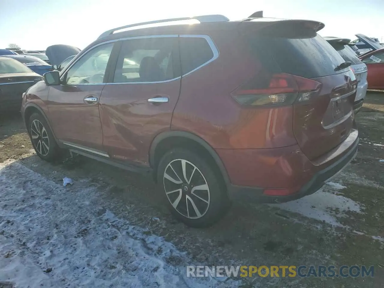 2 fotografías del automóvil dañado 5N1AT2MV9KC729012 NISSAN ROGUE 2019