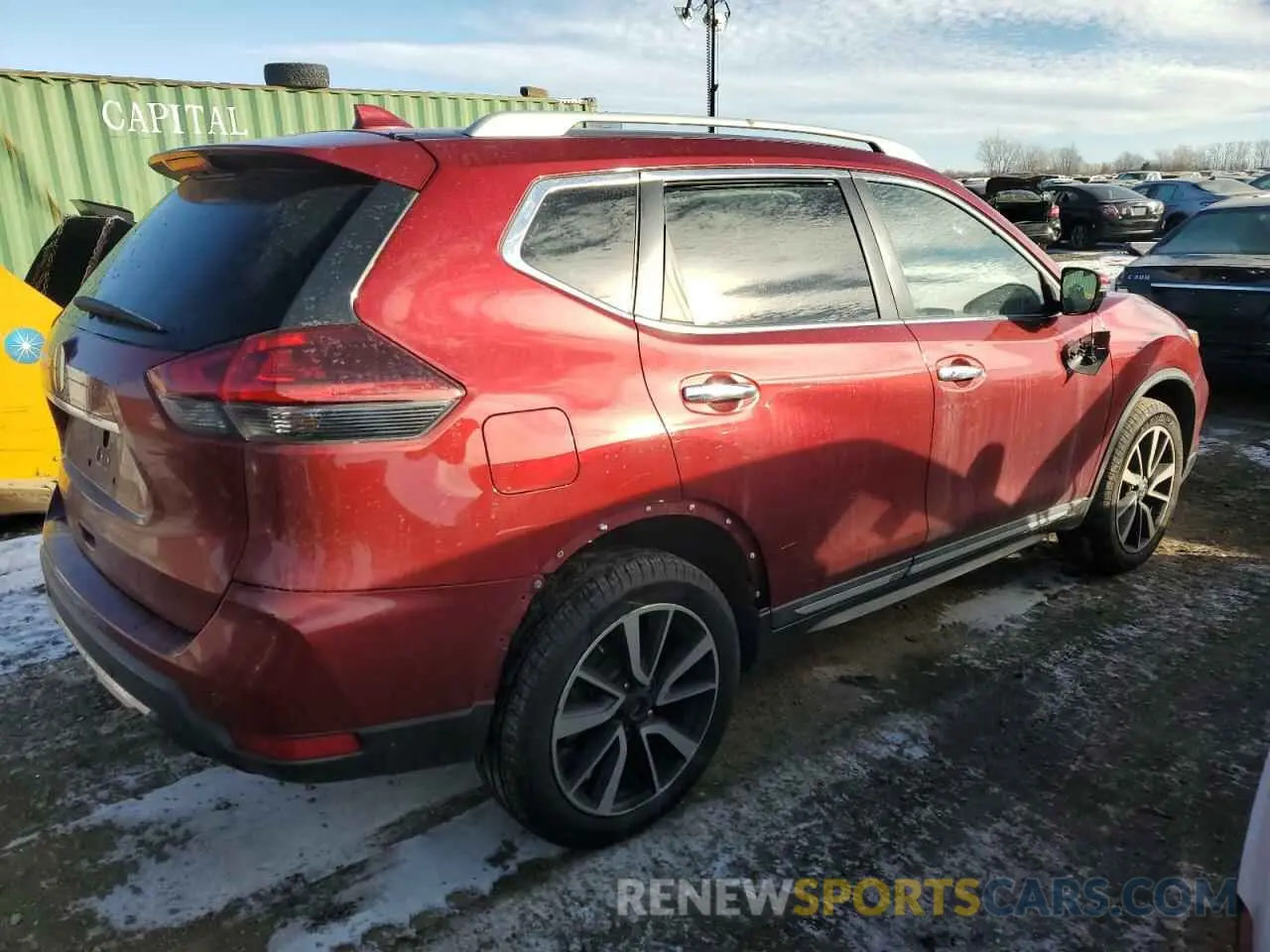 3 fotografías del automóvil dañado 5N1AT2MV9KC729012 NISSAN ROGUE 2019