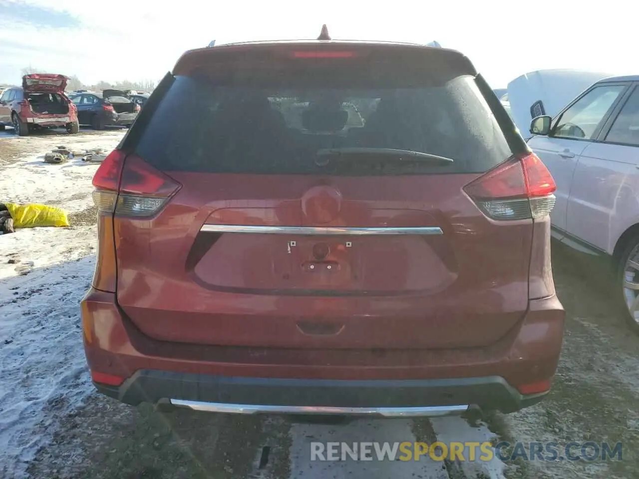 6 fotografías del automóvil dañado 5N1AT2MV9KC729012 NISSAN ROGUE 2019