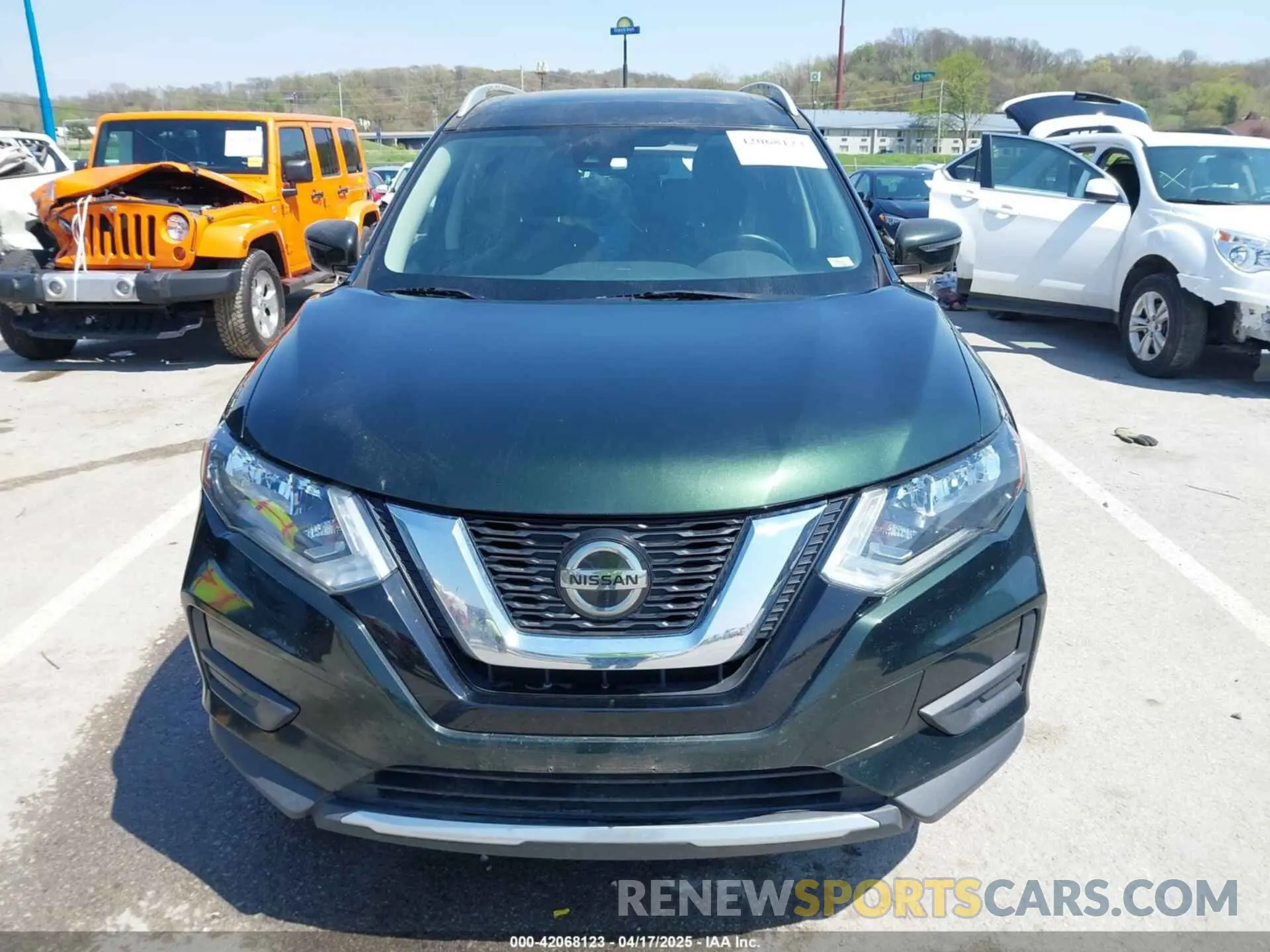 12 fotografías del automóvil dañado 5N1AT2MV9KC757926 NISSAN ROGUE 2019