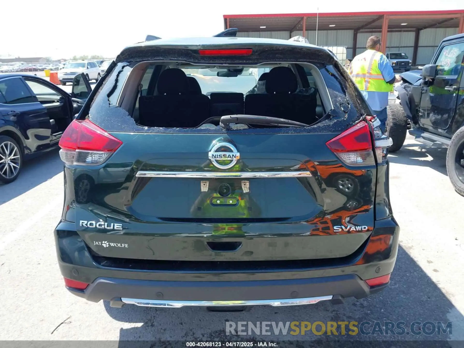 16 fotografías del automóvil dañado 5N1AT2MV9KC757926 NISSAN ROGUE 2019