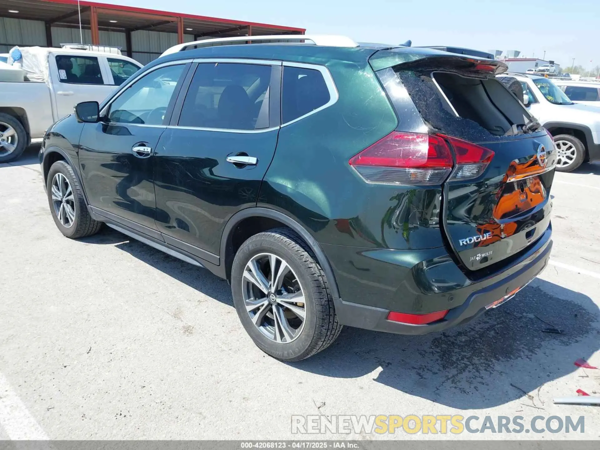 3 fotografías del automóvil dañado 5N1AT2MV9KC757926 NISSAN ROGUE 2019