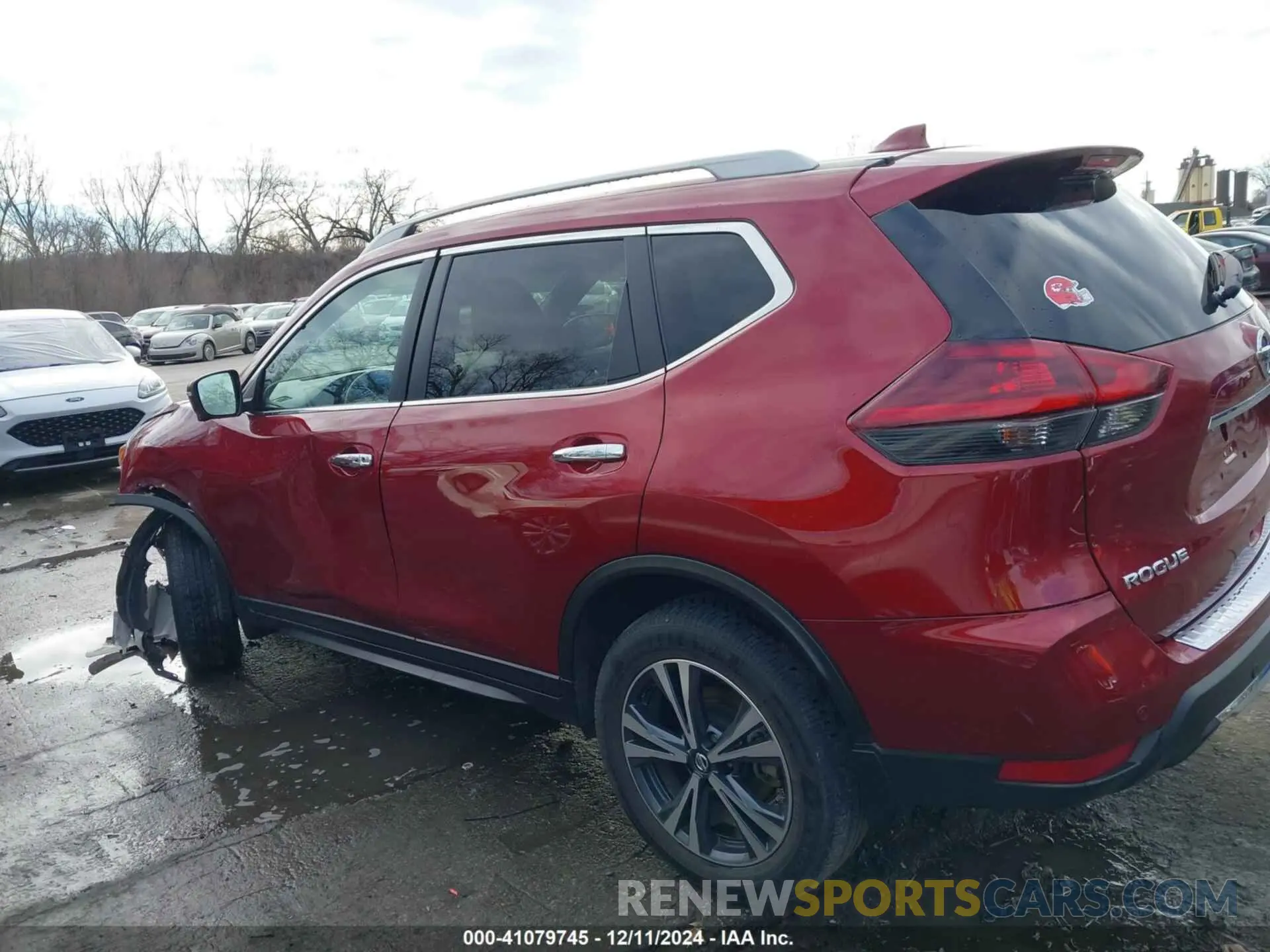 14 fotografías del automóvil dañado 5N1AT2MV9KC759403 NISSAN ROGUE 2019