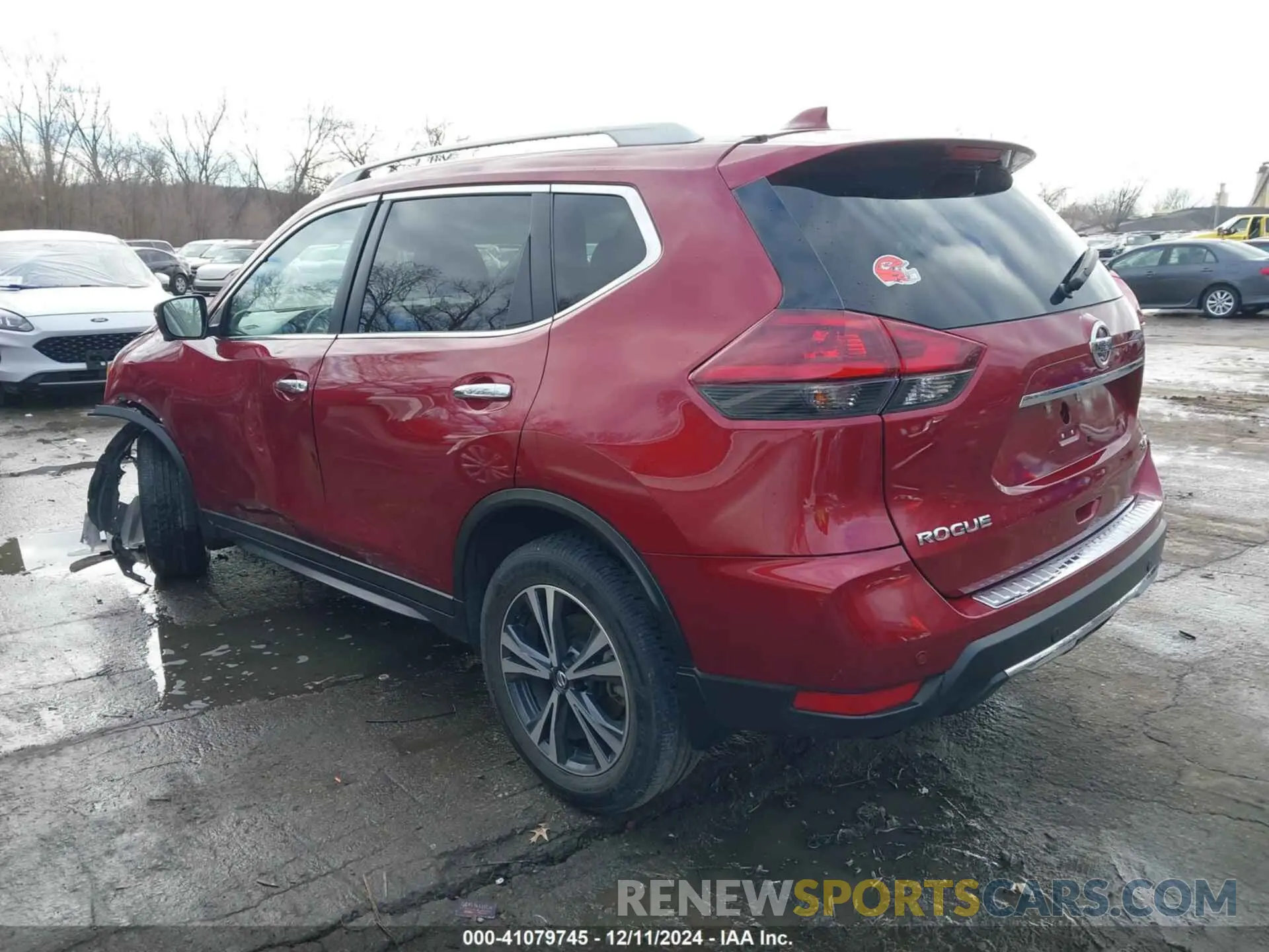 3 fotografías del automóvil dañado 5N1AT2MV9KC759403 NISSAN ROGUE 2019