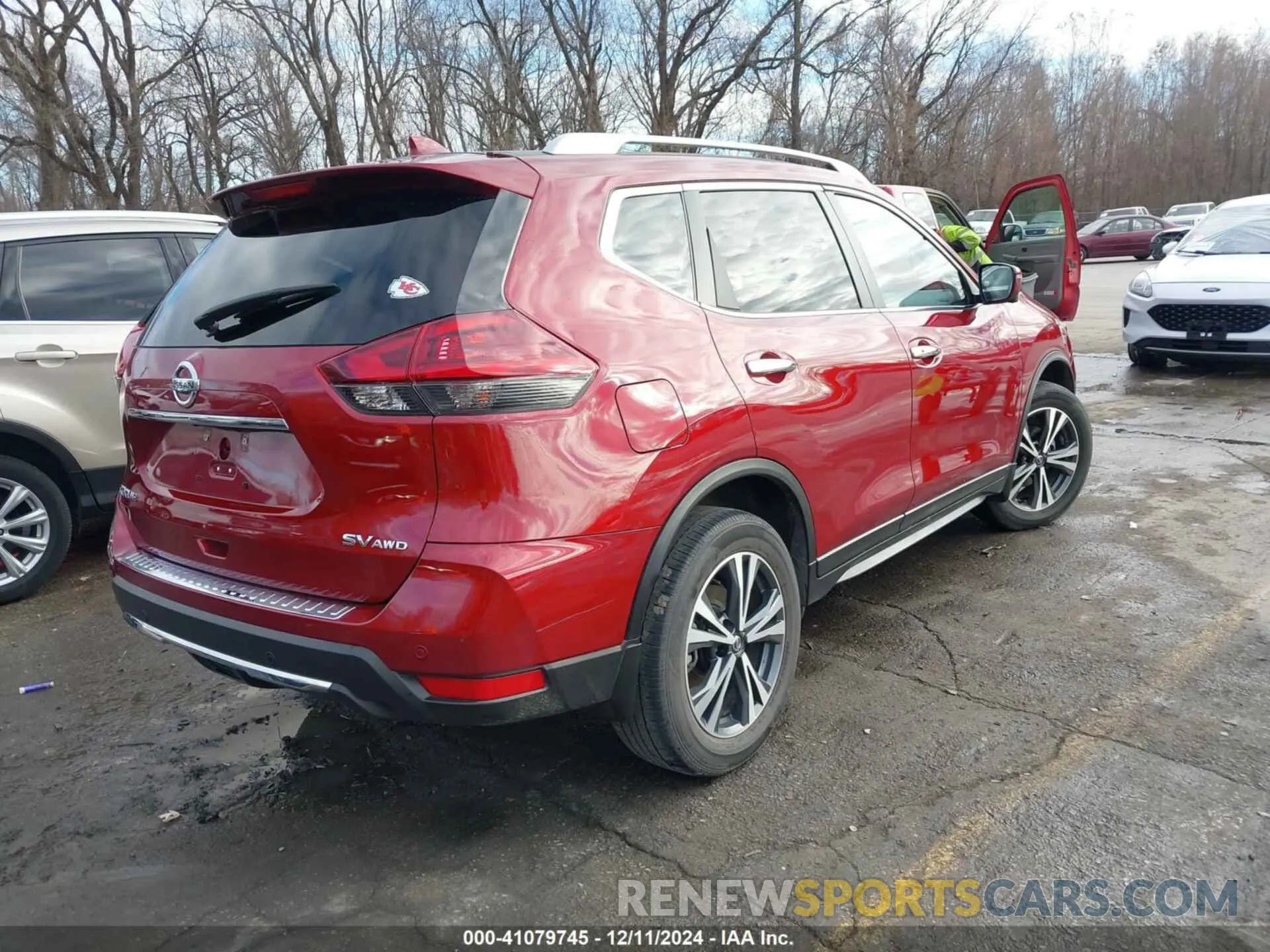 4 fotografías del automóvil dañado 5N1AT2MV9KC759403 NISSAN ROGUE 2019