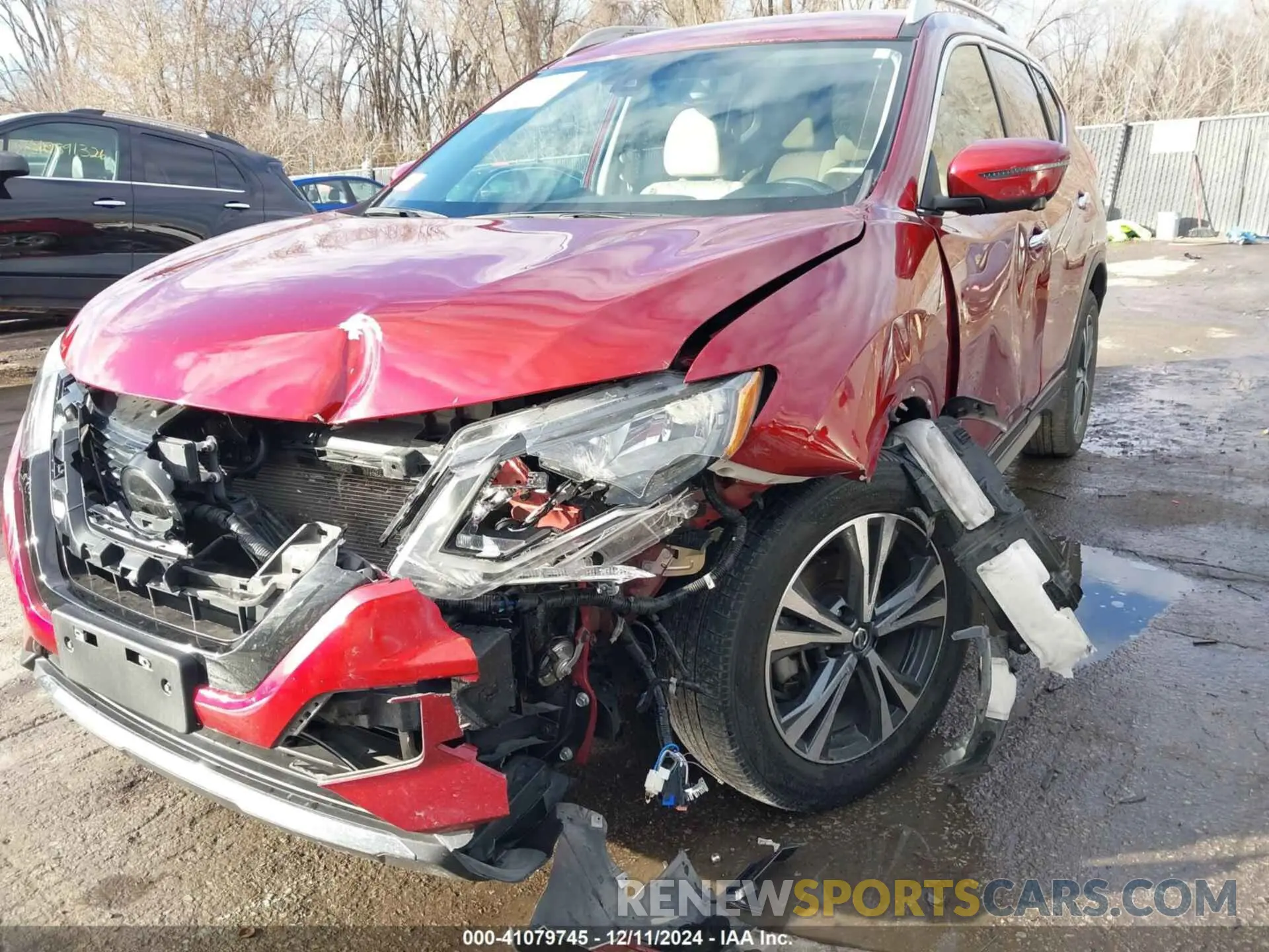 6 fotografías del automóvil dañado 5N1AT2MV9KC759403 NISSAN ROGUE 2019