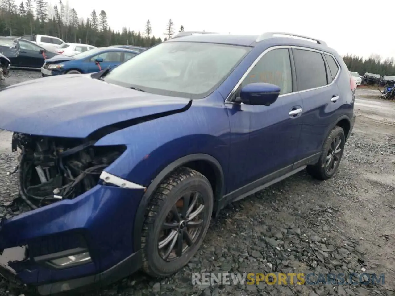 1 fotografías del automóvil dañado 5N1AT2MV9KC775245 NISSAN ROGUE 2019
