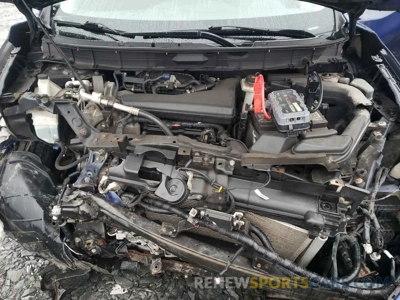 12 fotografías del automóvil dañado 5N1AT2MV9KC775245 NISSAN ROGUE 2019