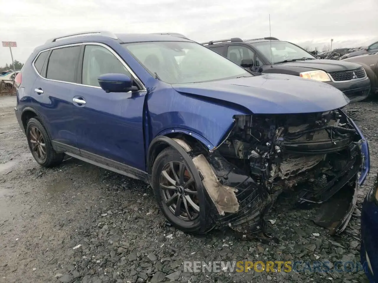 4 fotografías del automóvil dañado 5N1AT2MV9KC775245 NISSAN ROGUE 2019