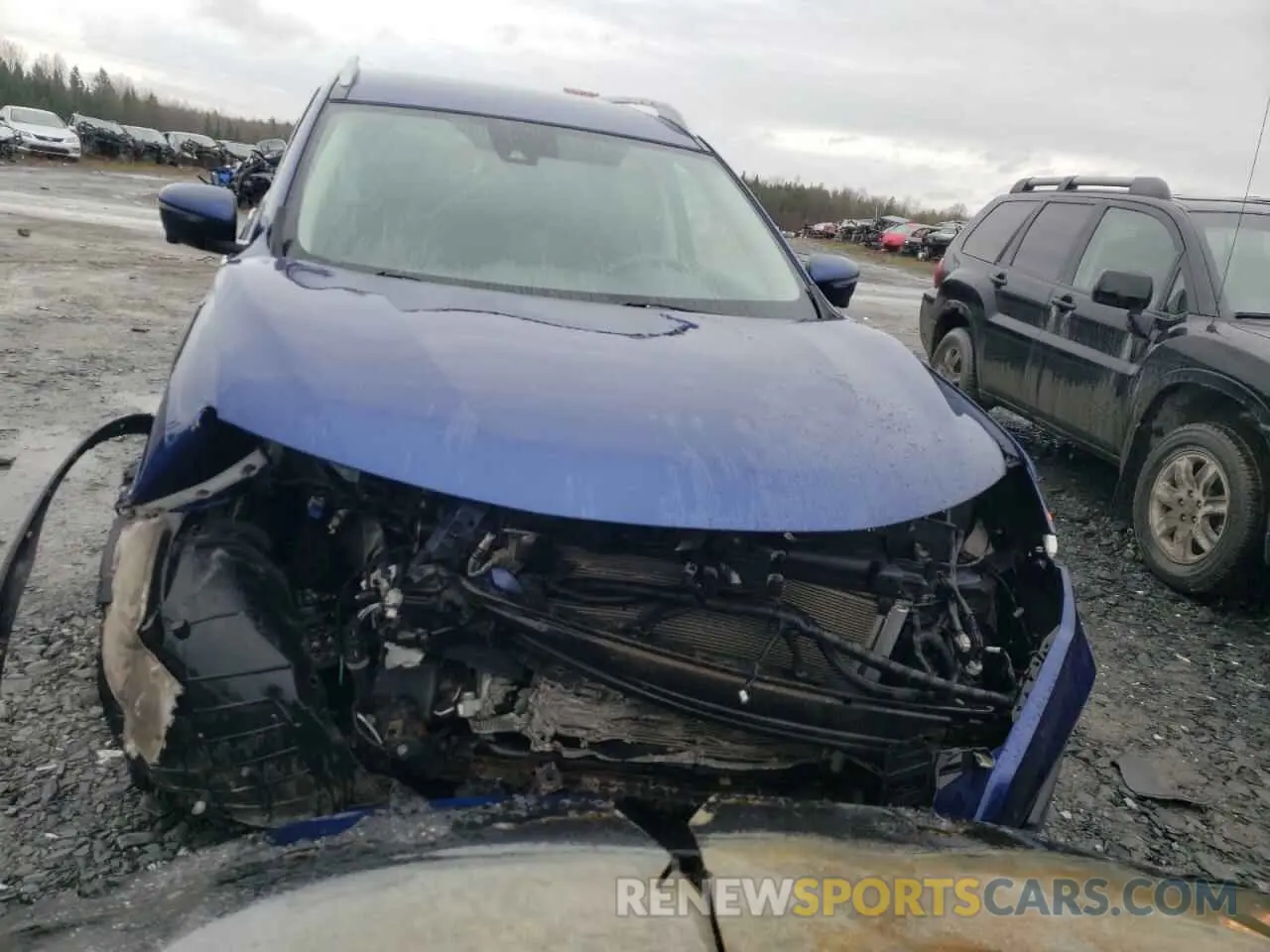 5 fotografías del automóvil dañado 5N1AT2MV9KC775245 NISSAN ROGUE 2019