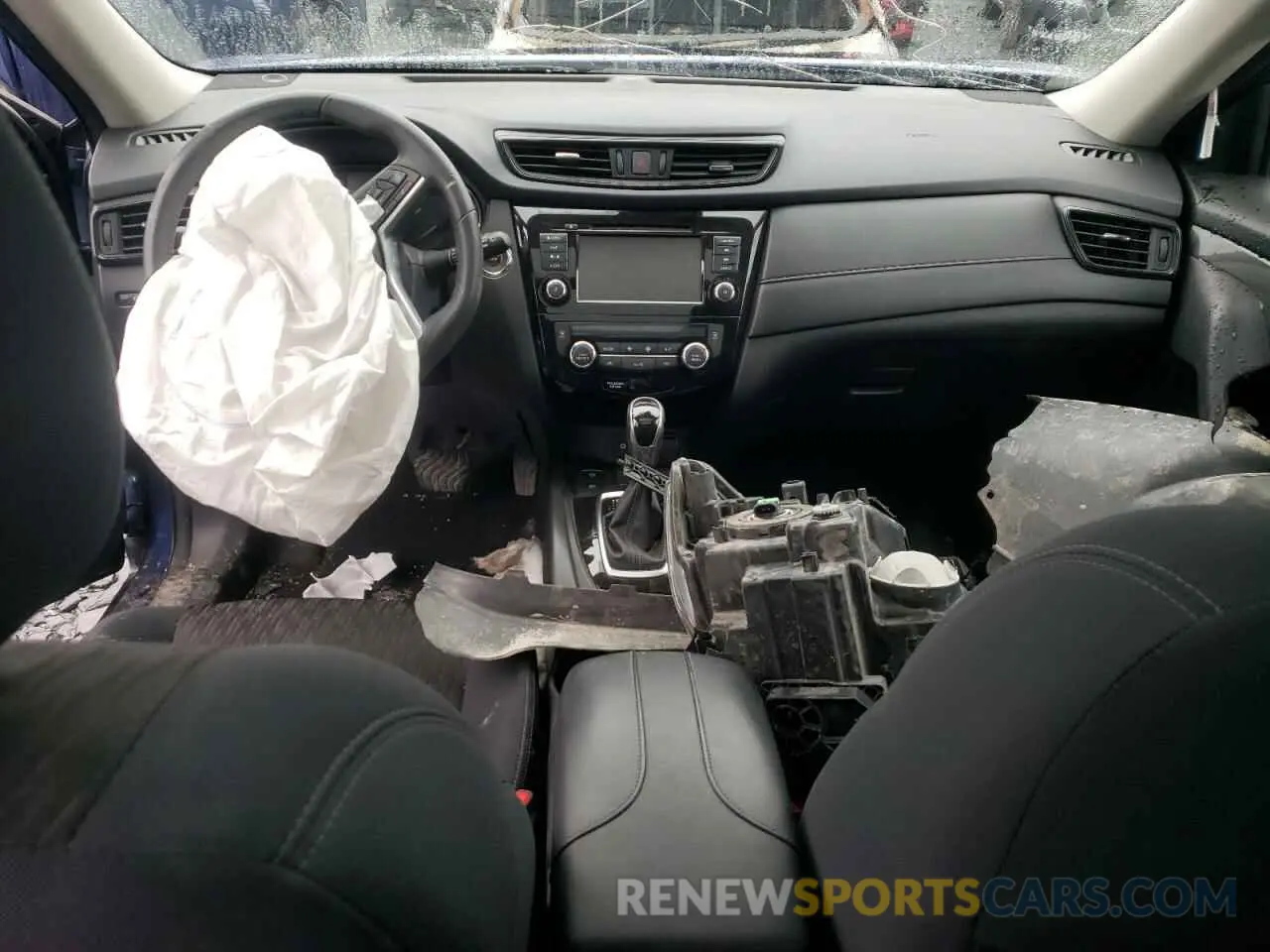 8 fotografías del automóvil dañado 5N1AT2MV9KC775245 NISSAN ROGUE 2019