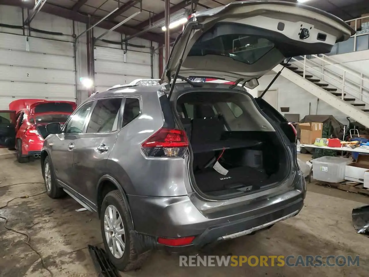 2 fotografías del automóvil dañado 5N1AT2MV9KC802329 NISSAN ROGUE 2019