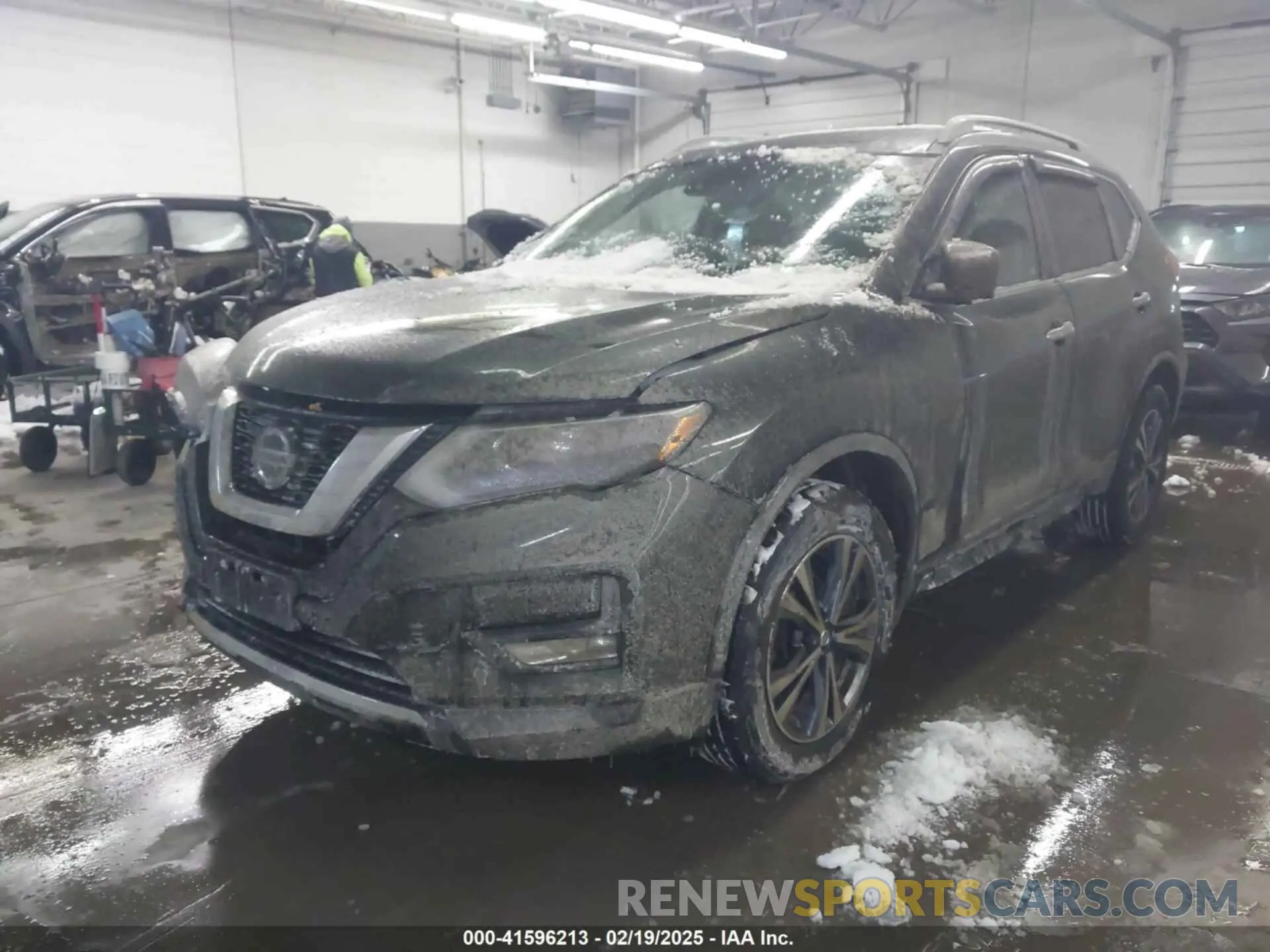 2 fotografías del automóvil dañado 5N1AT2MV9KC803609 NISSAN ROGUE 2019