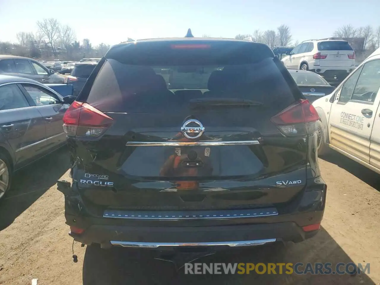 6 fotografías del automóvil dañado 5N1AT2MV9KC816800 NISSAN ROGUE 2019