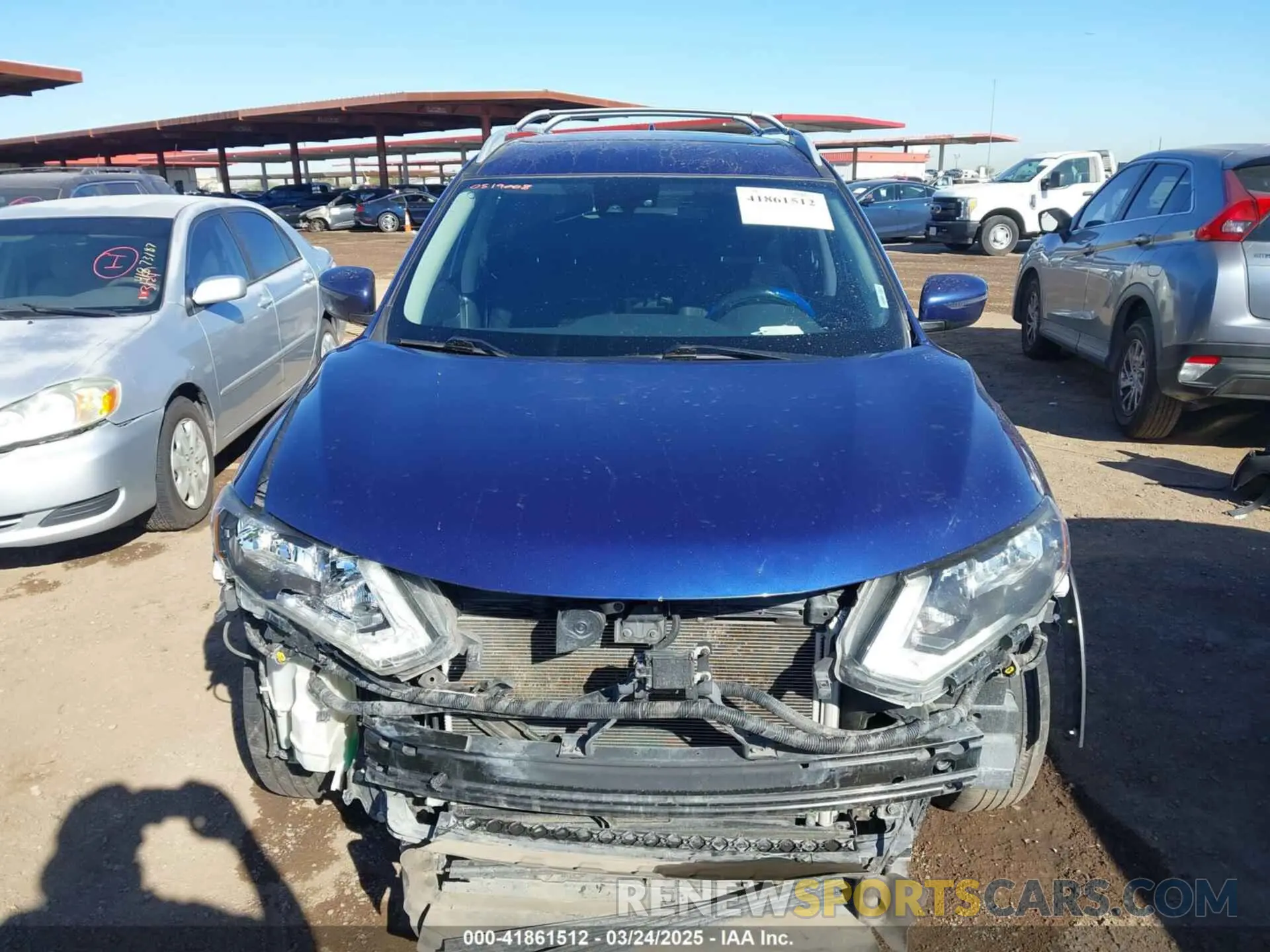 13 fotografías del automóvil dañado 5N1AT2MV9KC841437 NISSAN ROGUE 2019