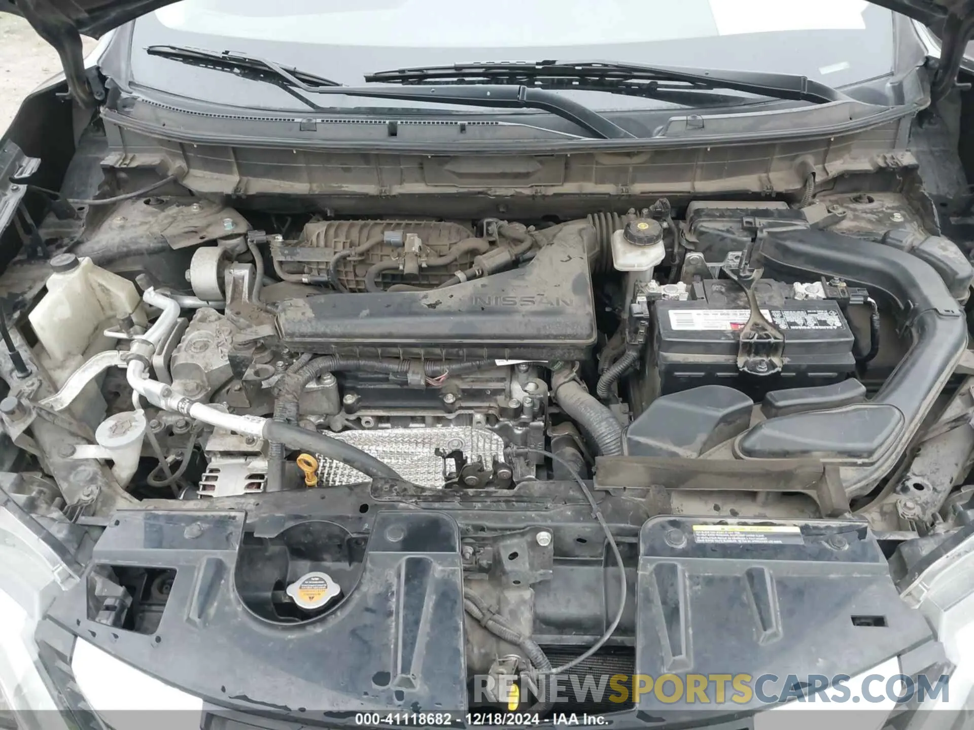 10 fotografías del automóvil dañado 5N1AT2MVXKC702143 NISSAN ROGUE 2019