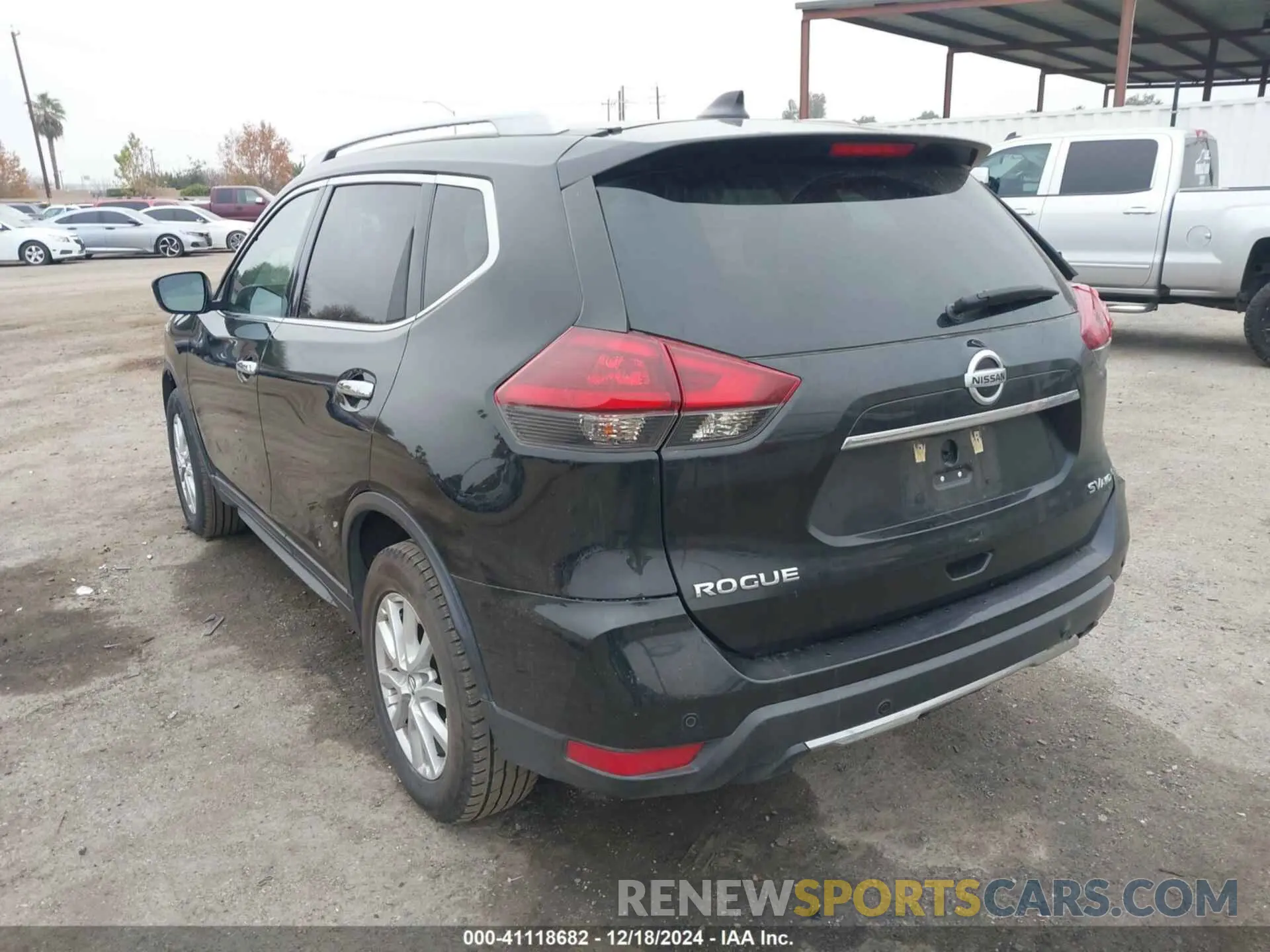 3 fotografías del automóvil dañado 5N1AT2MVXKC702143 NISSAN ROGUE 2019