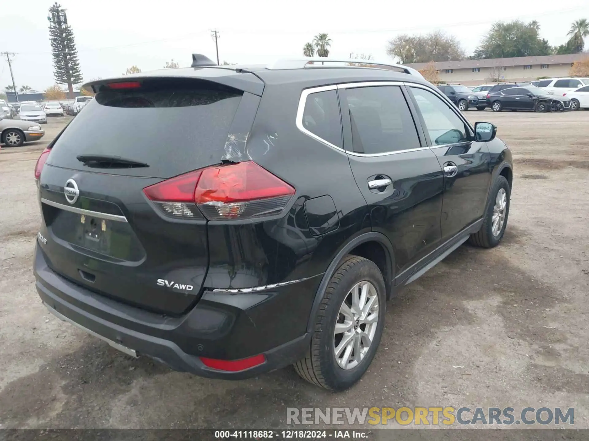 4 fotografías del automóvil dañado 5N1AT2MVXKC702143 NISSAN ROGUE 2019