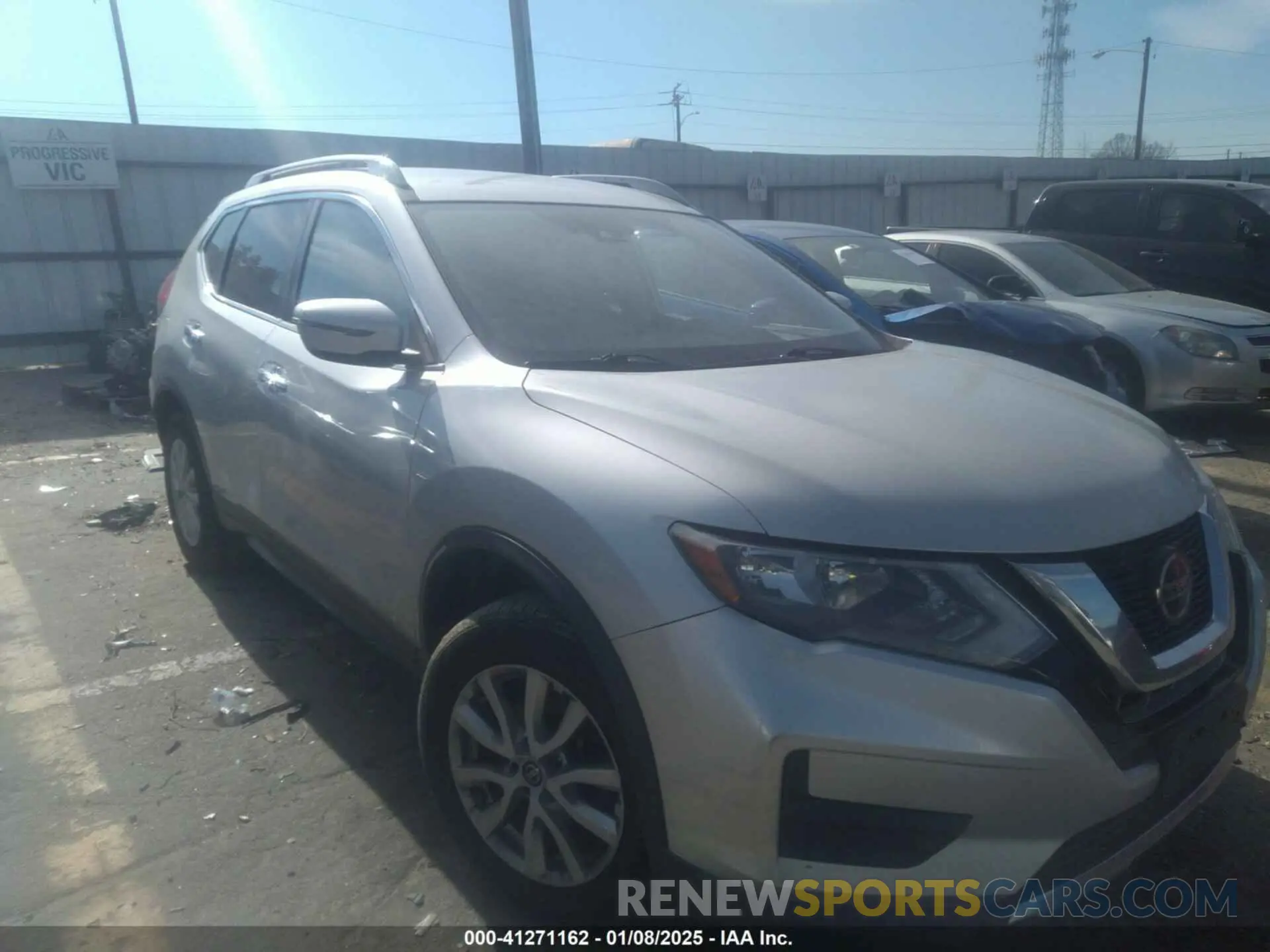 1 fotografías del automóvil dañado 5N1AT2MVXKC704832 NISSAN ROGUE 2019