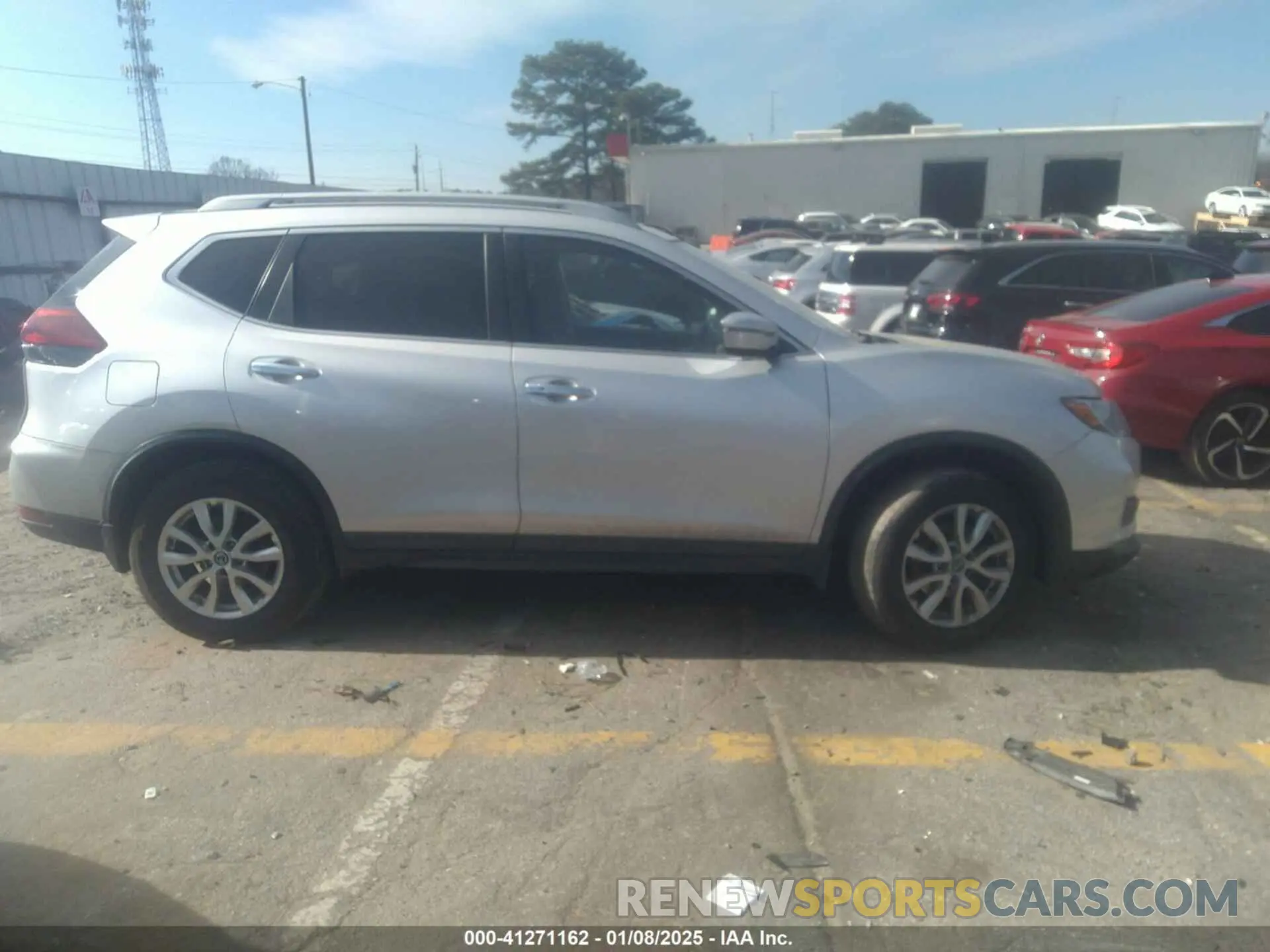 12 fotografías del automóvil dañado 5N1AT2MVXKC704832 NISSAN ROGUE 2019
