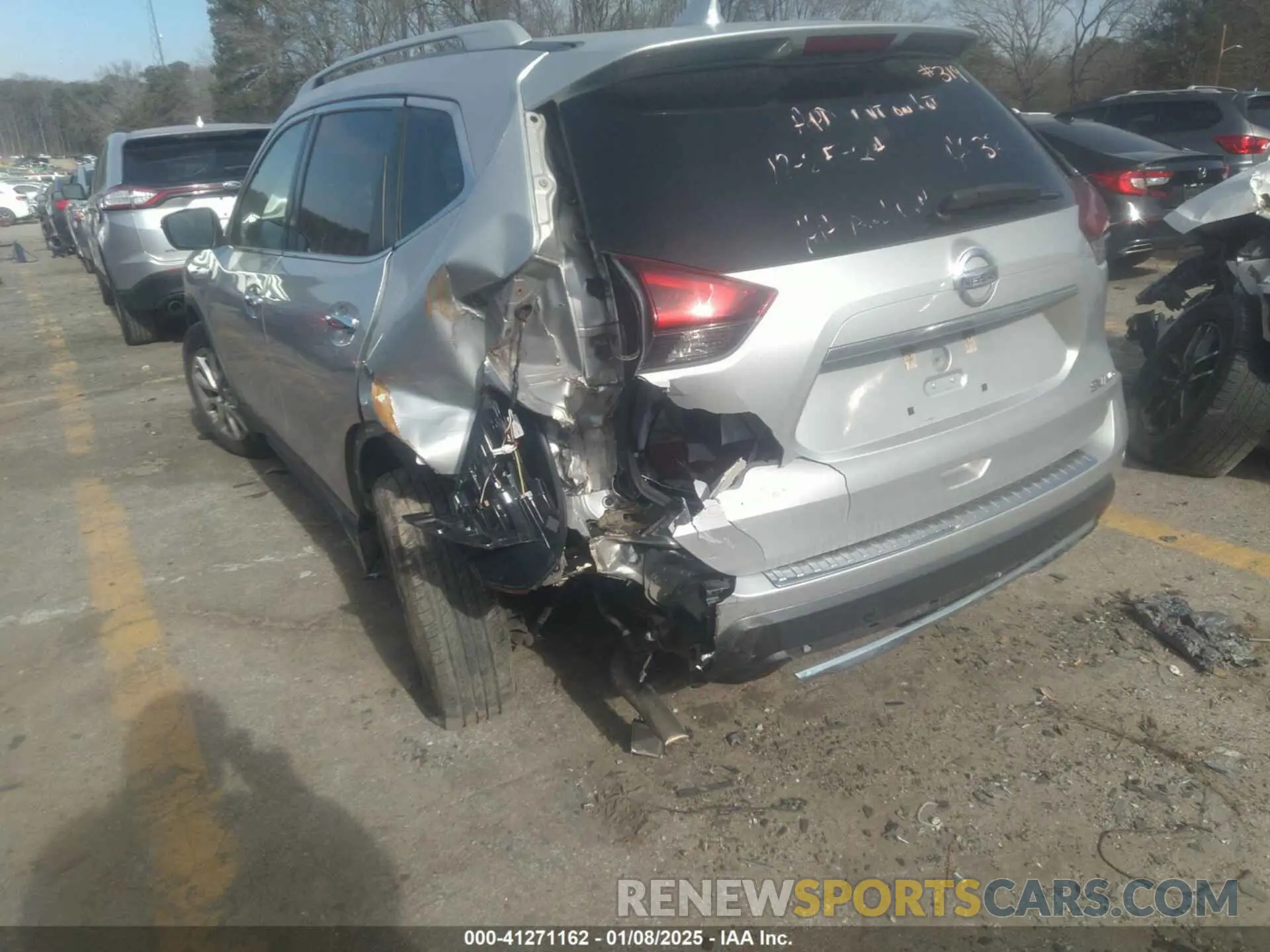 3 fotografías del automóvil dañado 5N1AT2MVXKC704832 NISSAN ROGUE 2019
