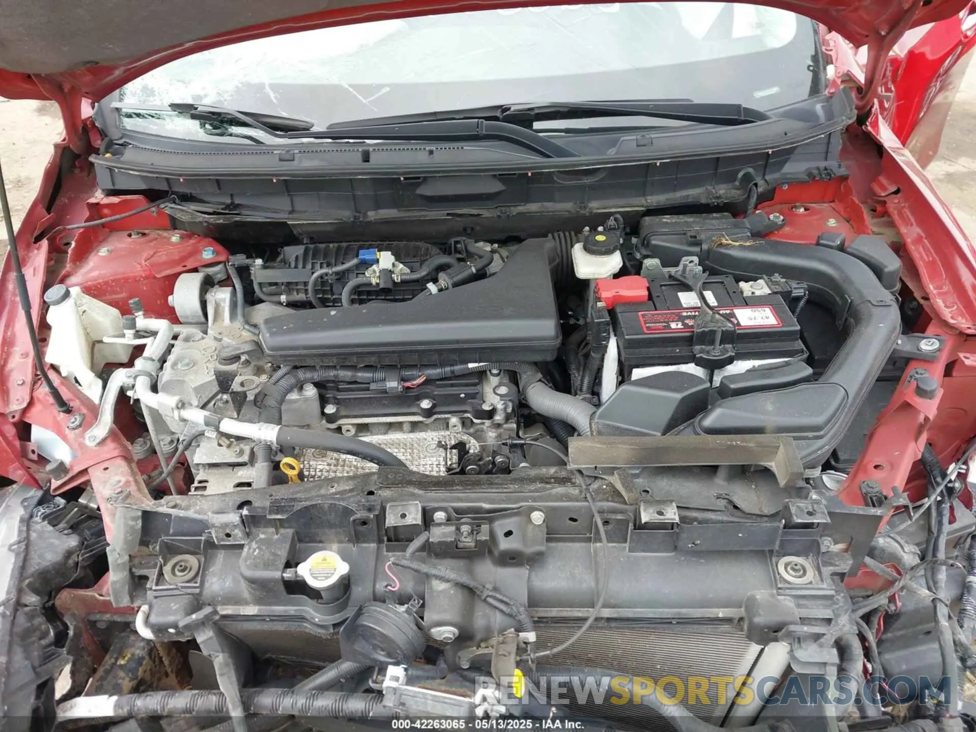10 fotografías del automóvil dañado 5N1AT2MVXKC721517 NISSAN ROGUE 2019