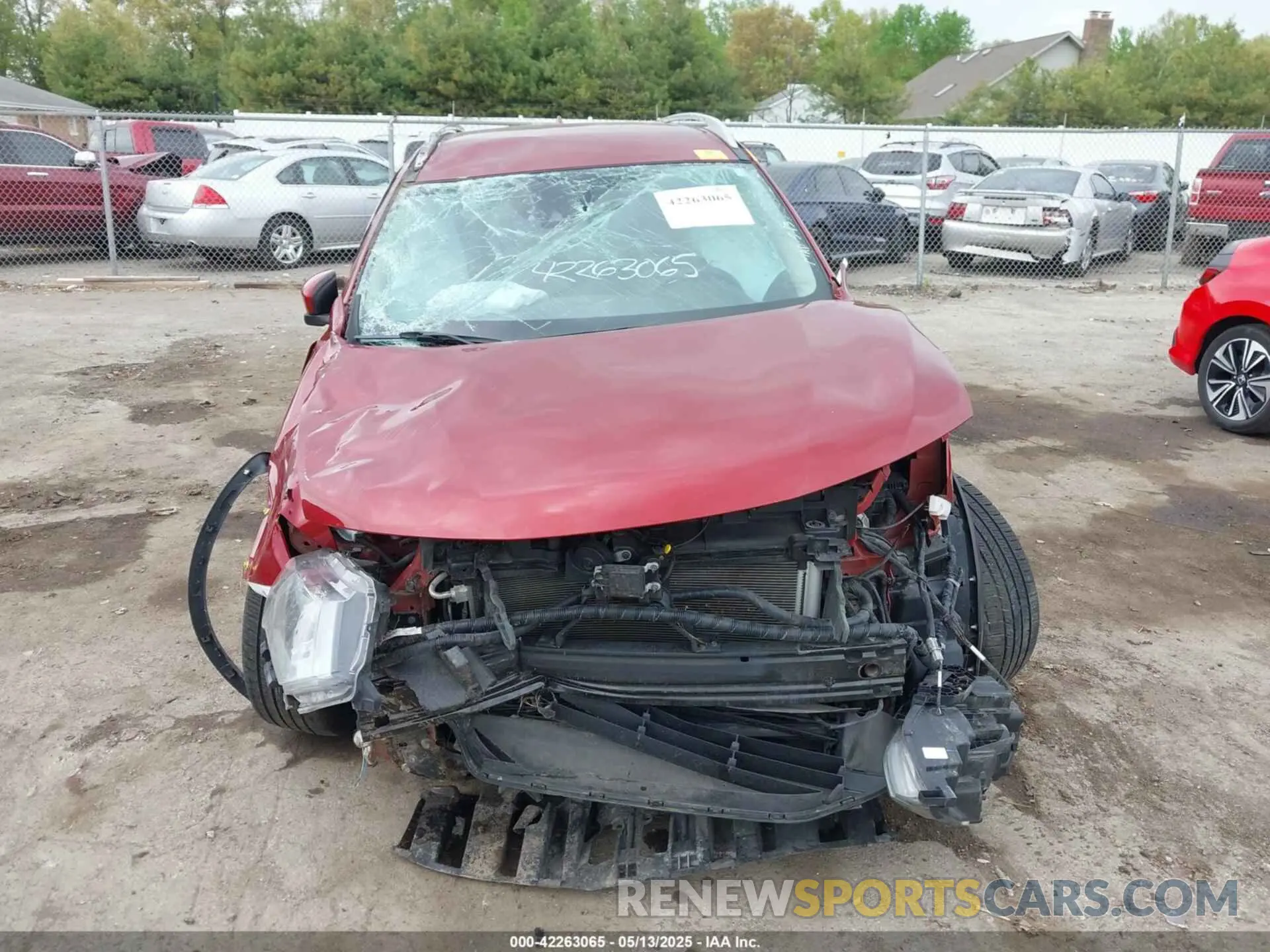 12 fotografías del automóvil dañado 5N1AT2MVXKC721517 NISSAN ROGUE 2019
