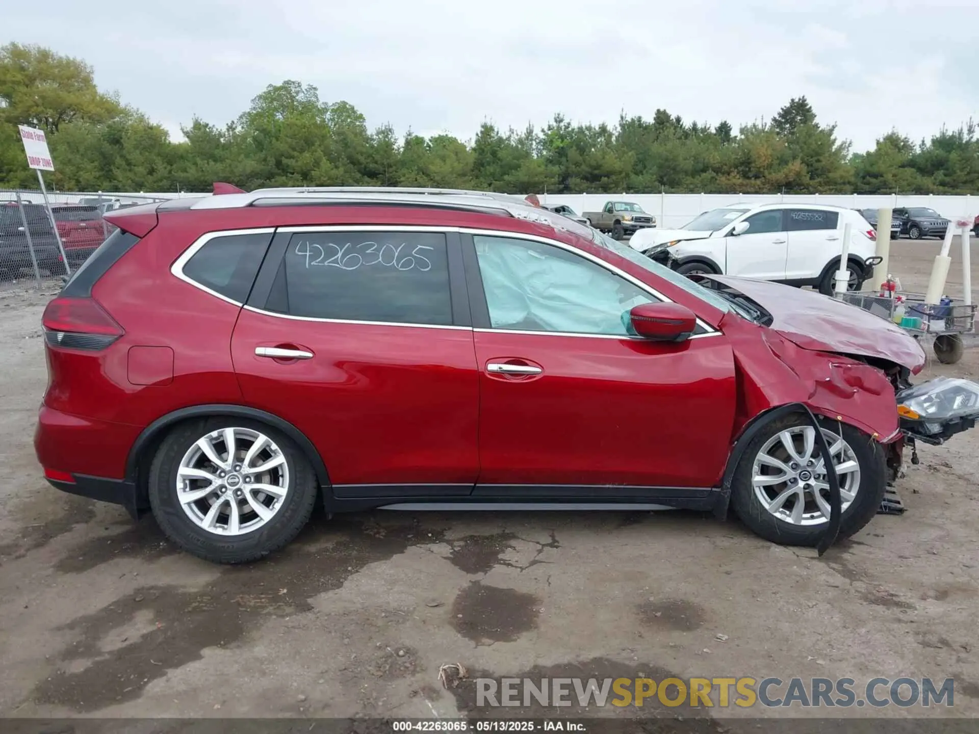 13 fotografías del automóvil dañado 5N1AT2MVXKC721517 NISSAN ROGUE 2019