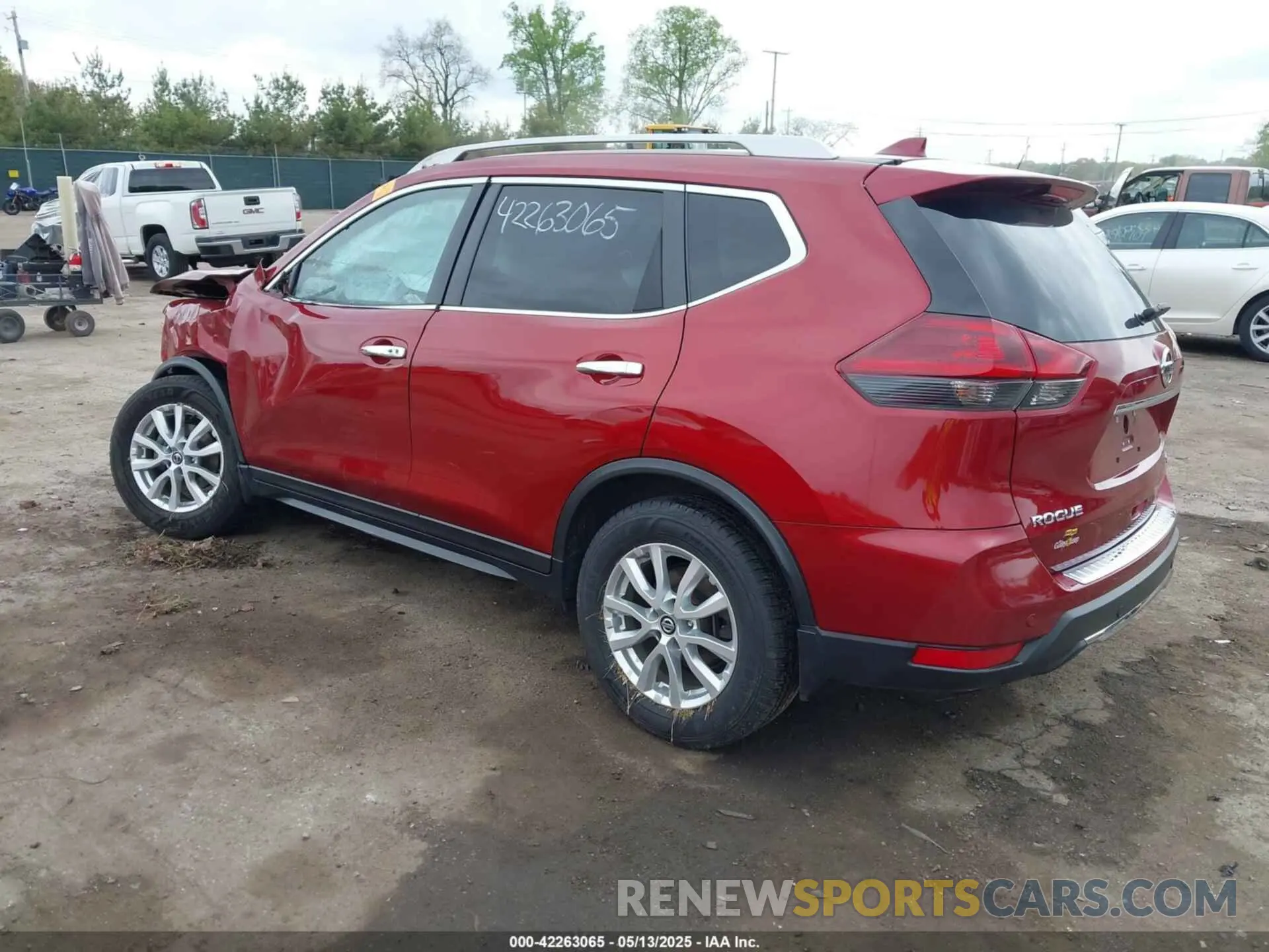 3 fotografías del automóvil dañado 5N1AT2MVXKC721517 NISSAN ROGUE 2019