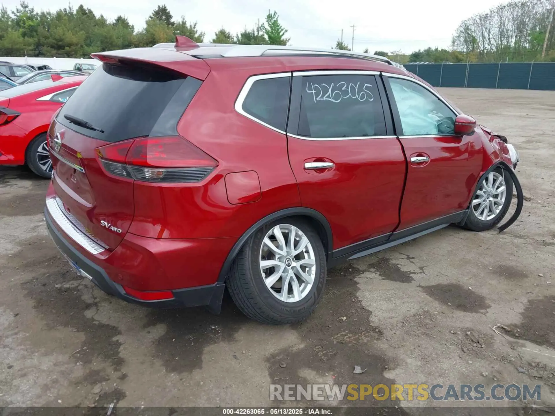 4 fotografías del automóvil dañado 5N1AT2MVXKC721517 NISSAN ROGUE 2019