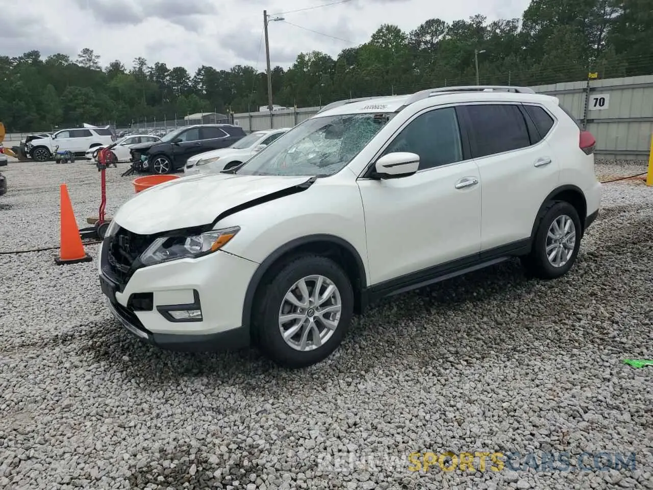 1 fotografías del automóvil dañado 5N1AT2MVXKC764948 NISSAN ROGUE 2019