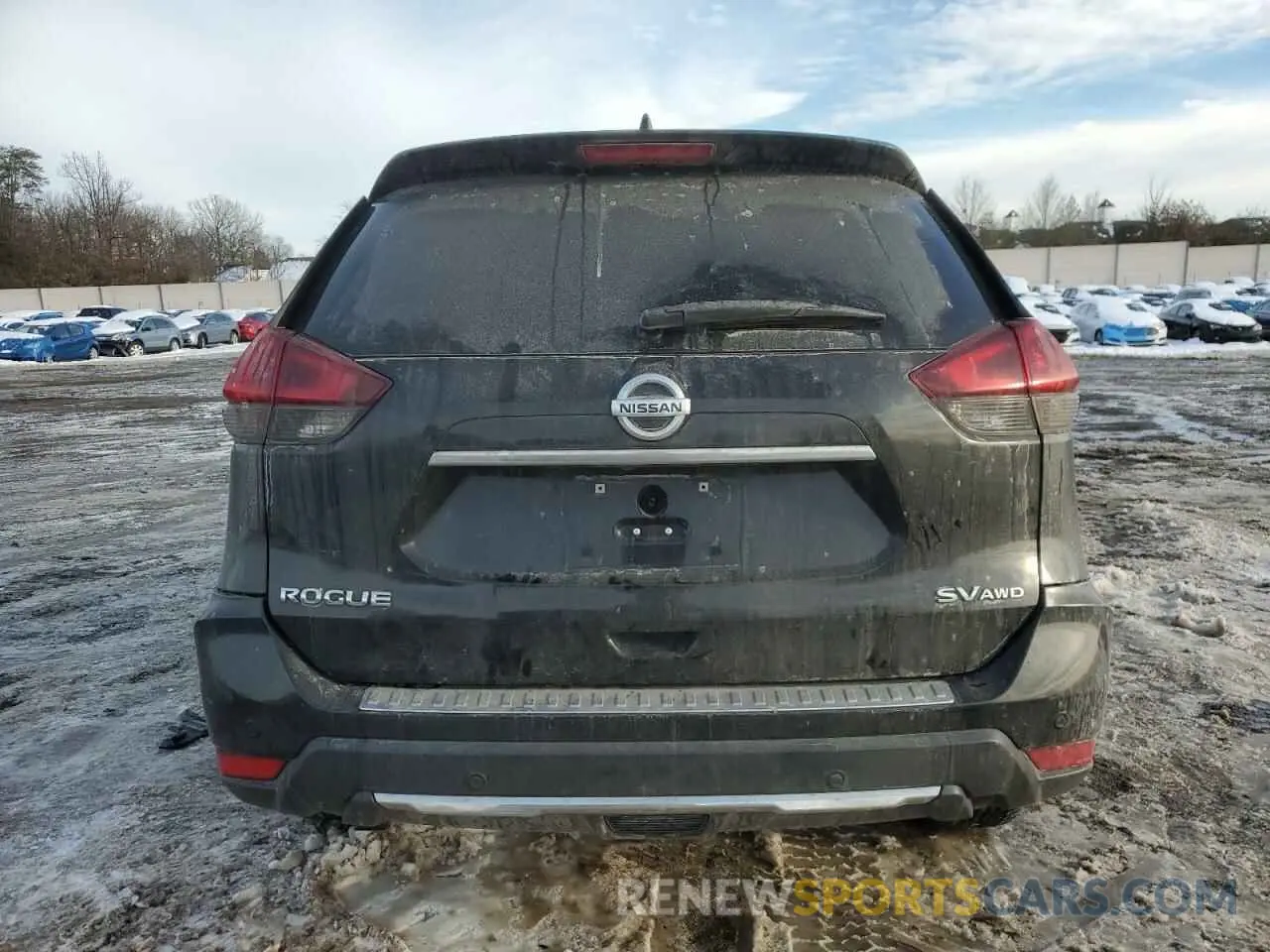 6 fotografías del automóvil dañado 5N1AT2MVXKC768448 NISSAN ROGUE 2019