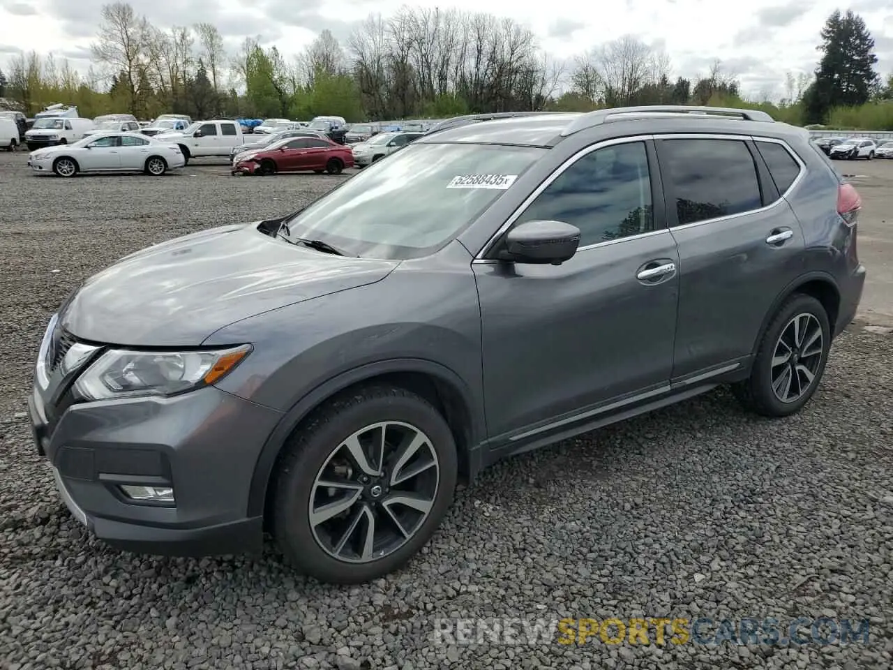 1 fotografías del automóvil dañado 5N1AT2MVXKC772032 NISSAN ROGUE 2019