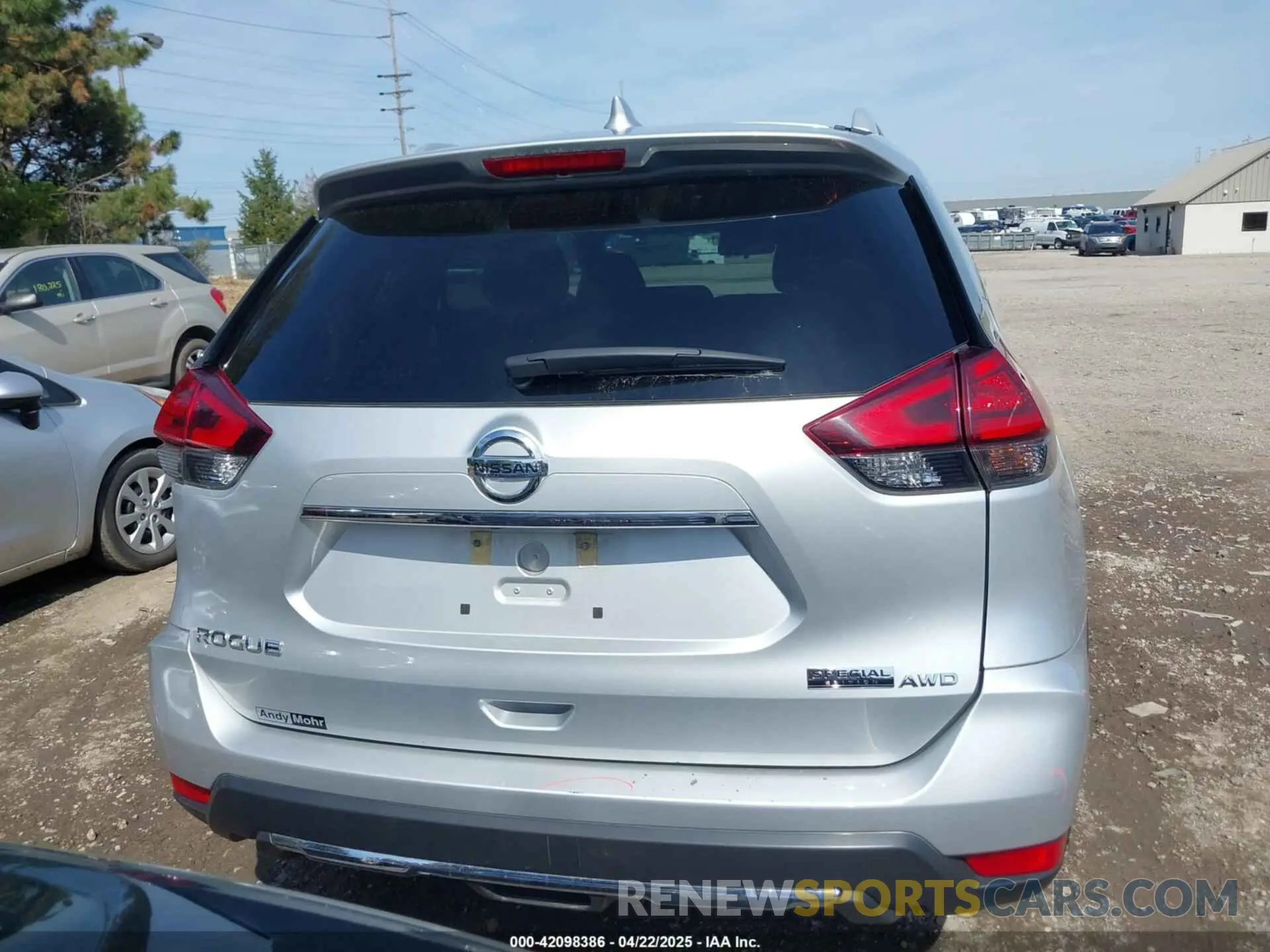 17 fotografías del automóvil dañado 5N1AT2MVXKC799022 NISSAN ROGUE 2019