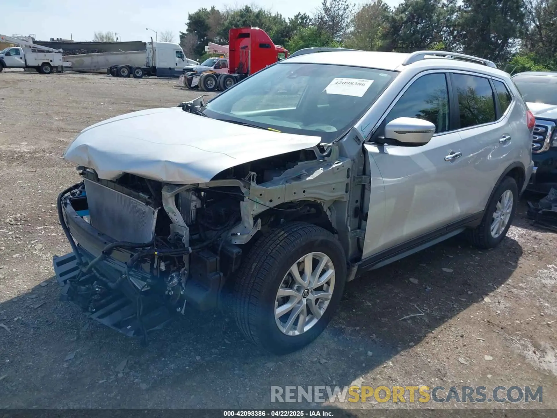 2 fotografías del automóvil dañado 5N1AT2MVXKC799022 NISSAN ROGUE 2019