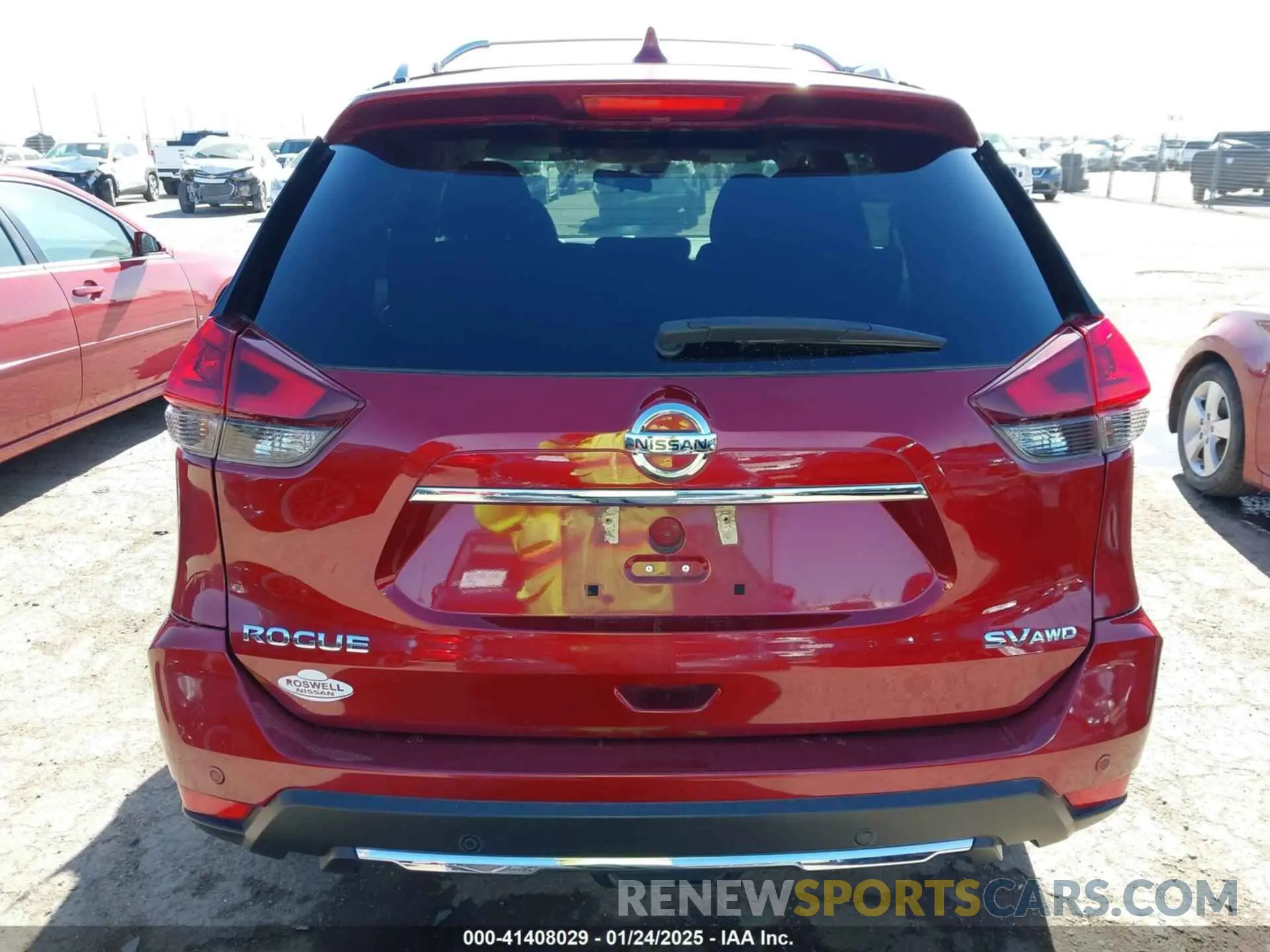 16 fotografías del automóvil dañado 5N1AT2MVXKC801738 NISSAN ROGUE 2019