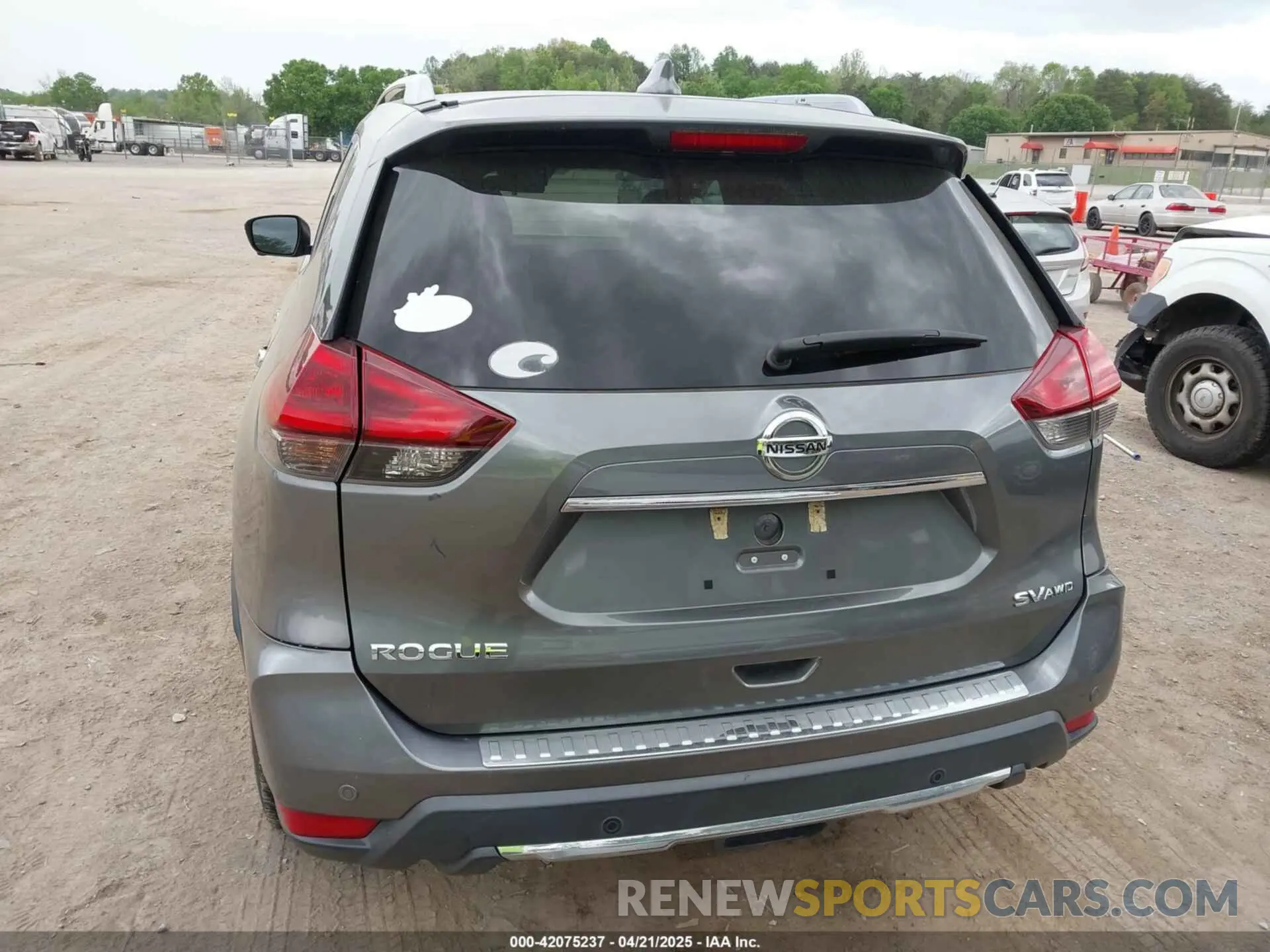 16 fotografías del automóvil dañado 5N1AT2MVXKC842256 NISSAN ROGUE 2019
