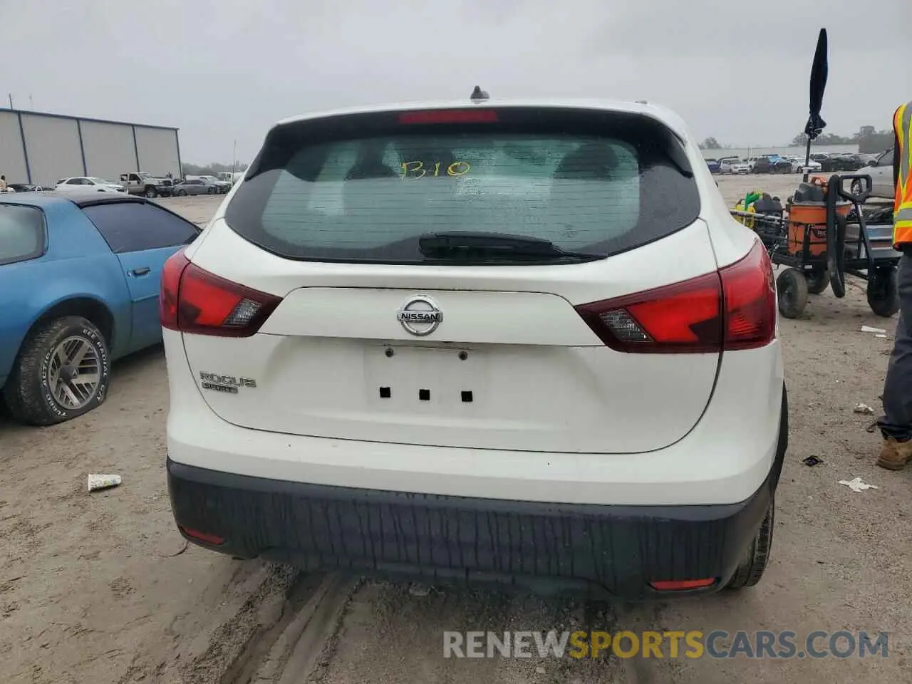 6 fotografías del automóvil dañado JN1BJ1CP0KW222383 NISSAN ROGUE 2019